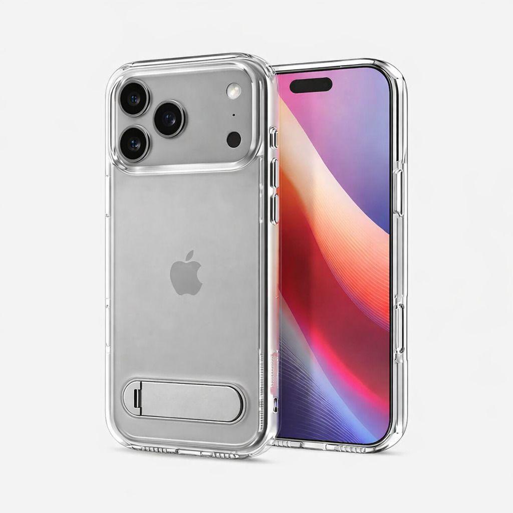 Carcasa iPhone 17 Pro Spigen Ultra Hybrid T Con Kickstand-5