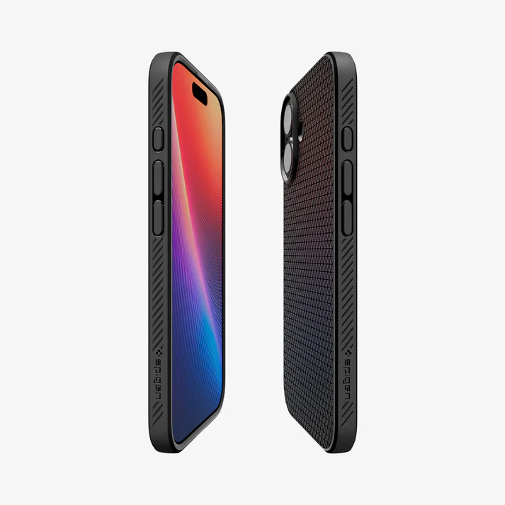 Carcasa Para iPhone 17 - Spihgen Mag Armor Con Magsafe - Matte Black-2