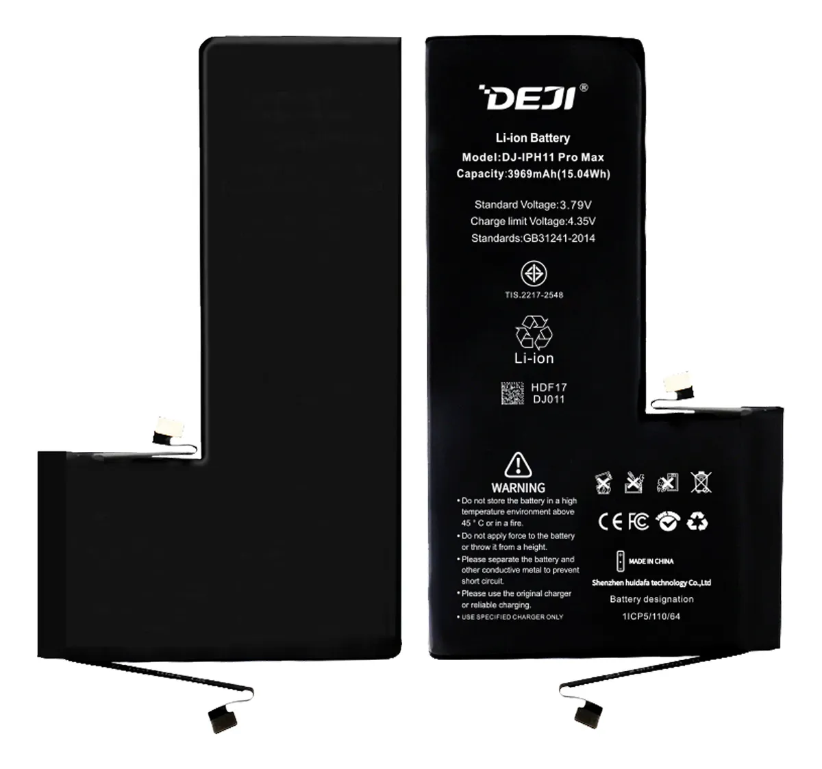 Batería Para Iphone 11 Pro Max Marca Deji-3