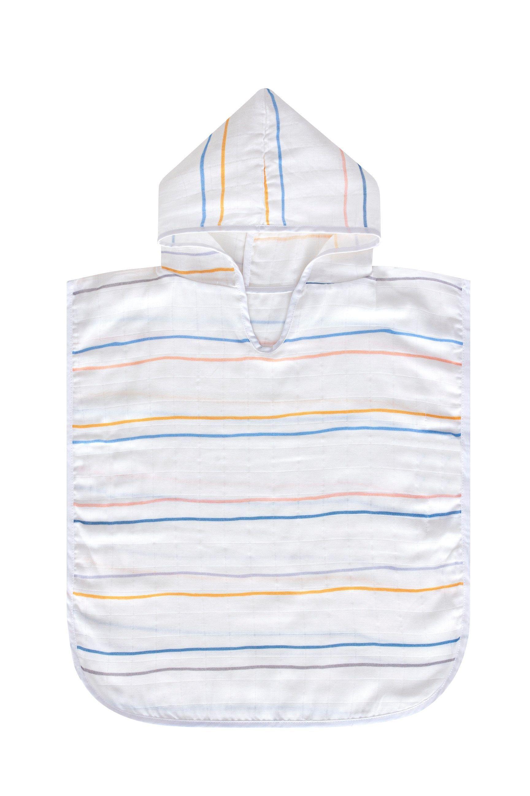 Poncho Muslin Stripe-0