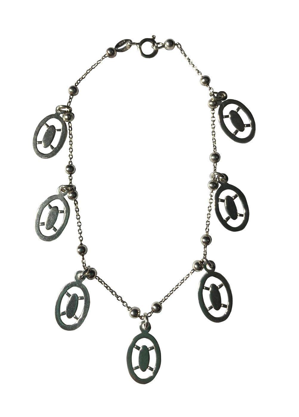Pulsera plata 925 ovalada -1