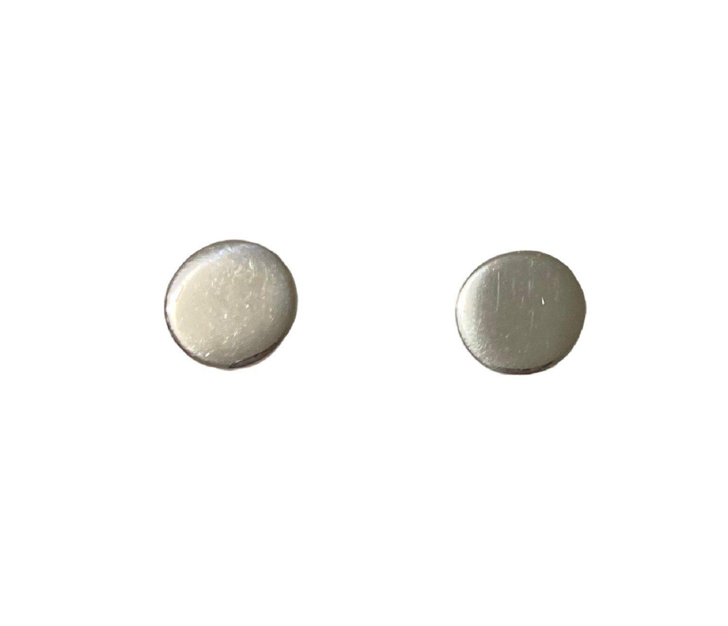 Aros plata 925 al lóbulo círculo-1