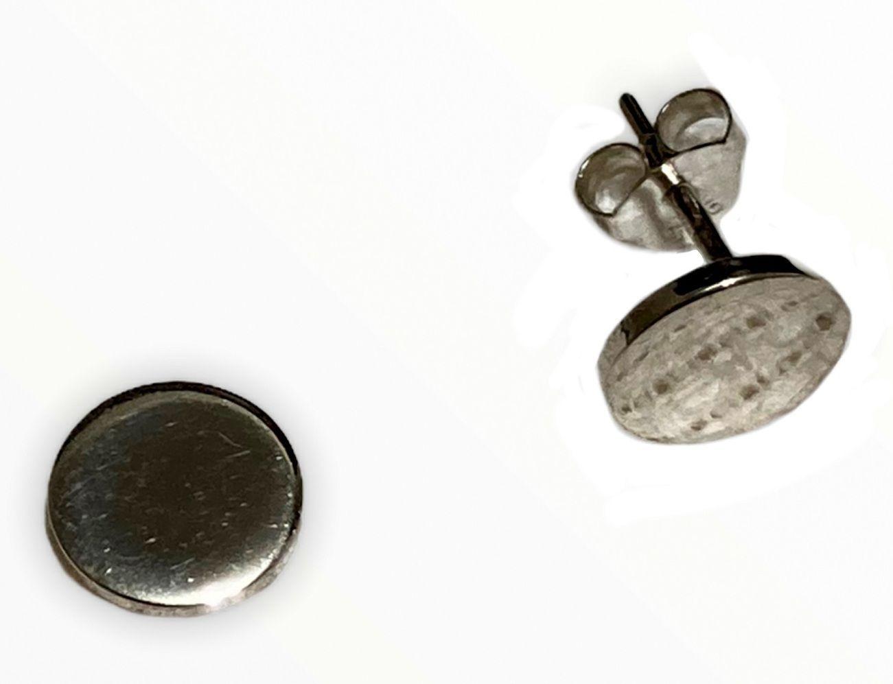 Aros plata 925 al lóbulo círculo-2