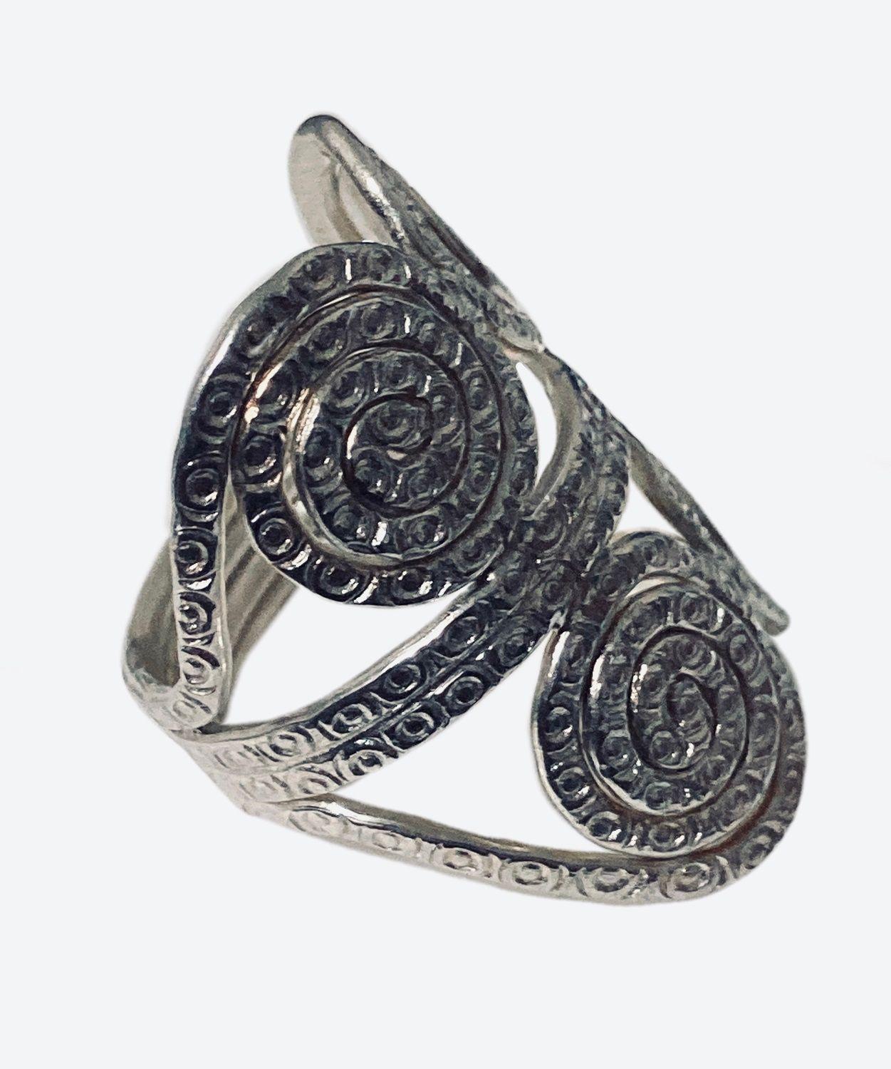 Anillo plata 925 martillado-3