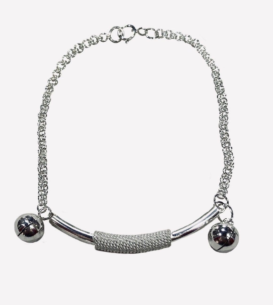 Pulsera de plata 925 sin piedras -2