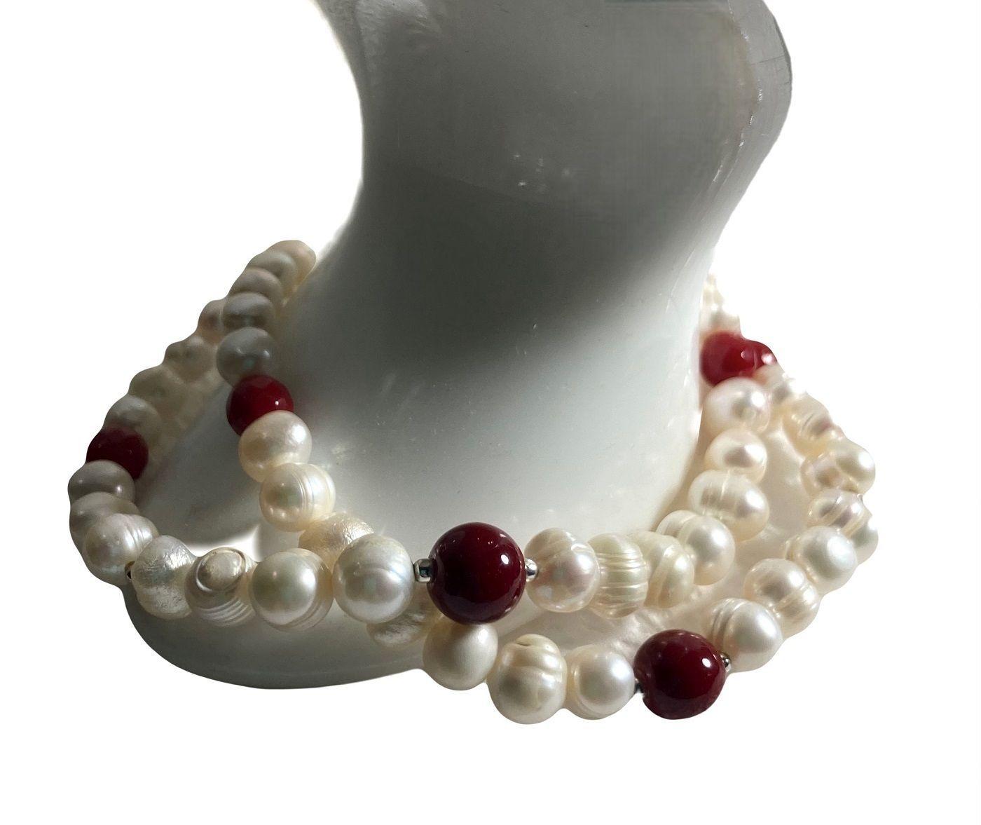 Pulsera plata 925 con Perlas-2