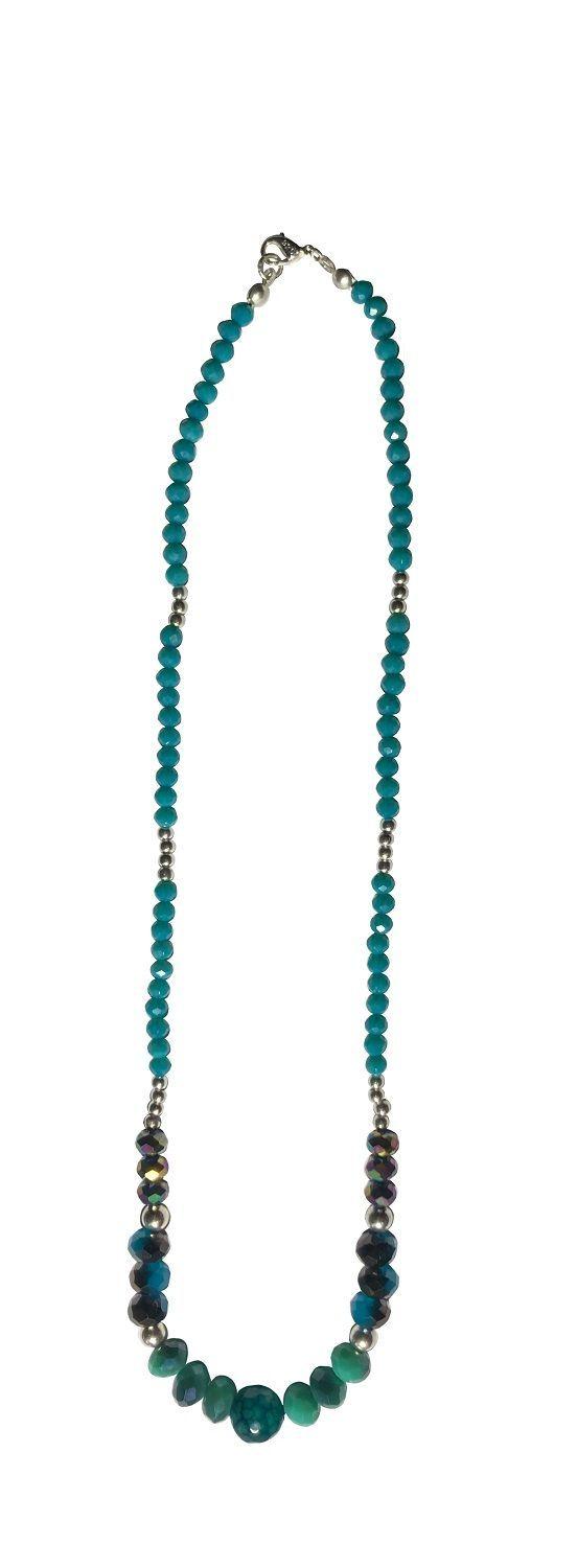 Collar de plata 925 con Cristales-2
