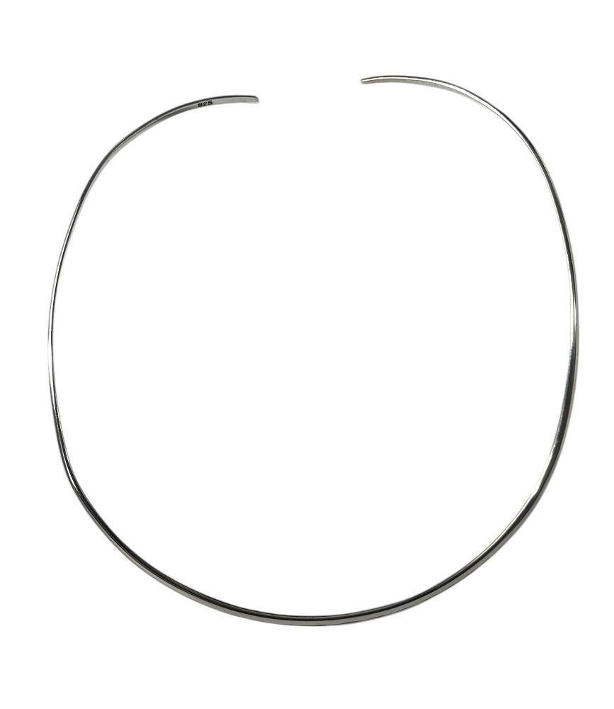 Gargantilla plata 925 semi rígida-0