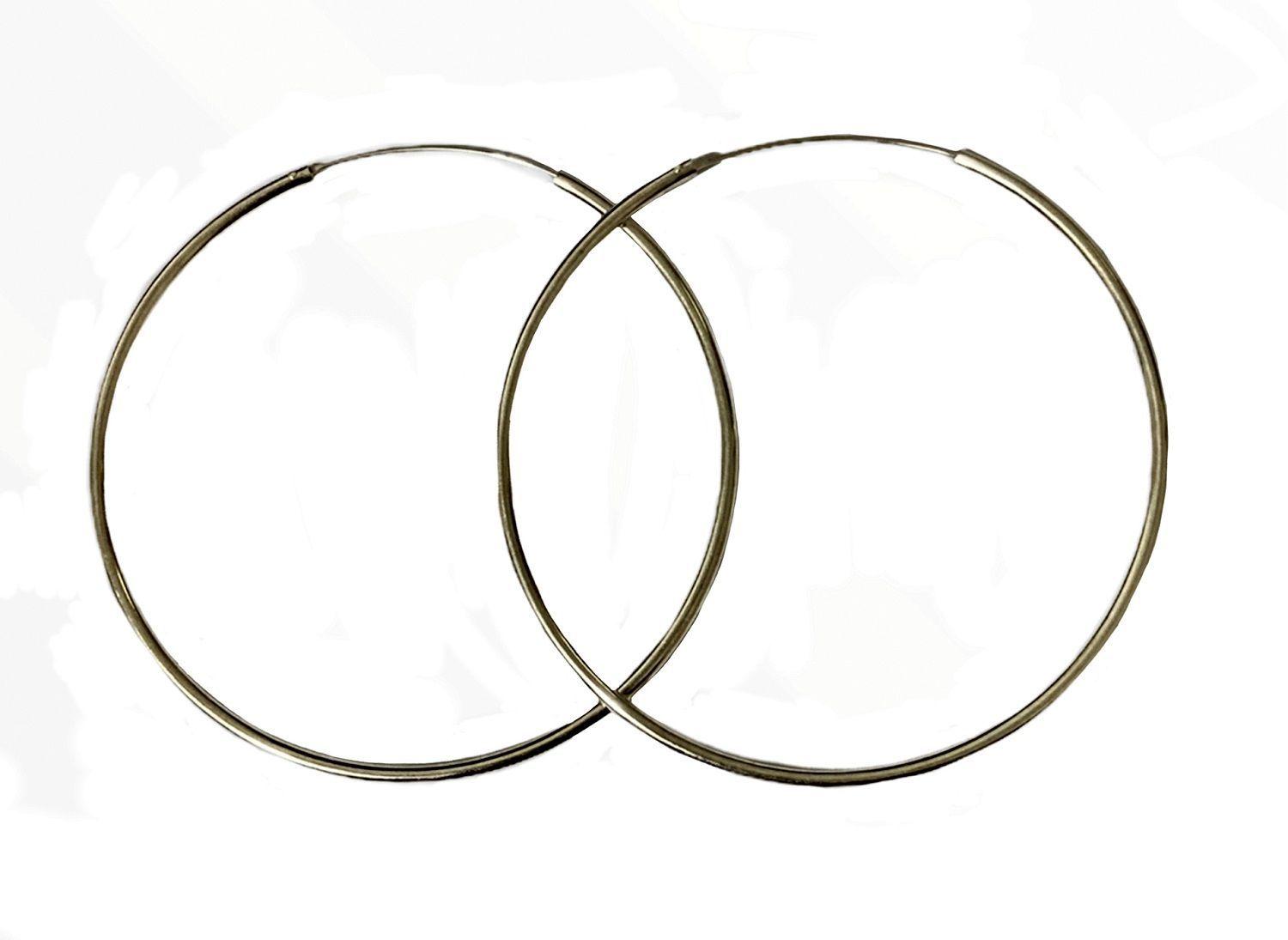 Aros argolla de plata 925-2