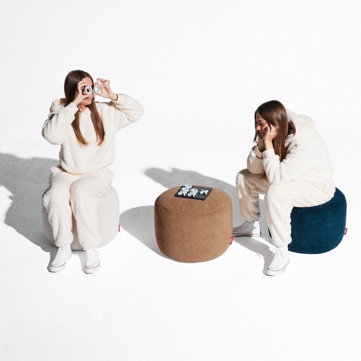 Puff Point Recycled Cord Deep Blue-2