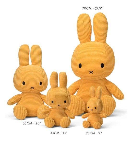 Peluche Miffy Eco Corduroy 70 cm 27.5"-3
