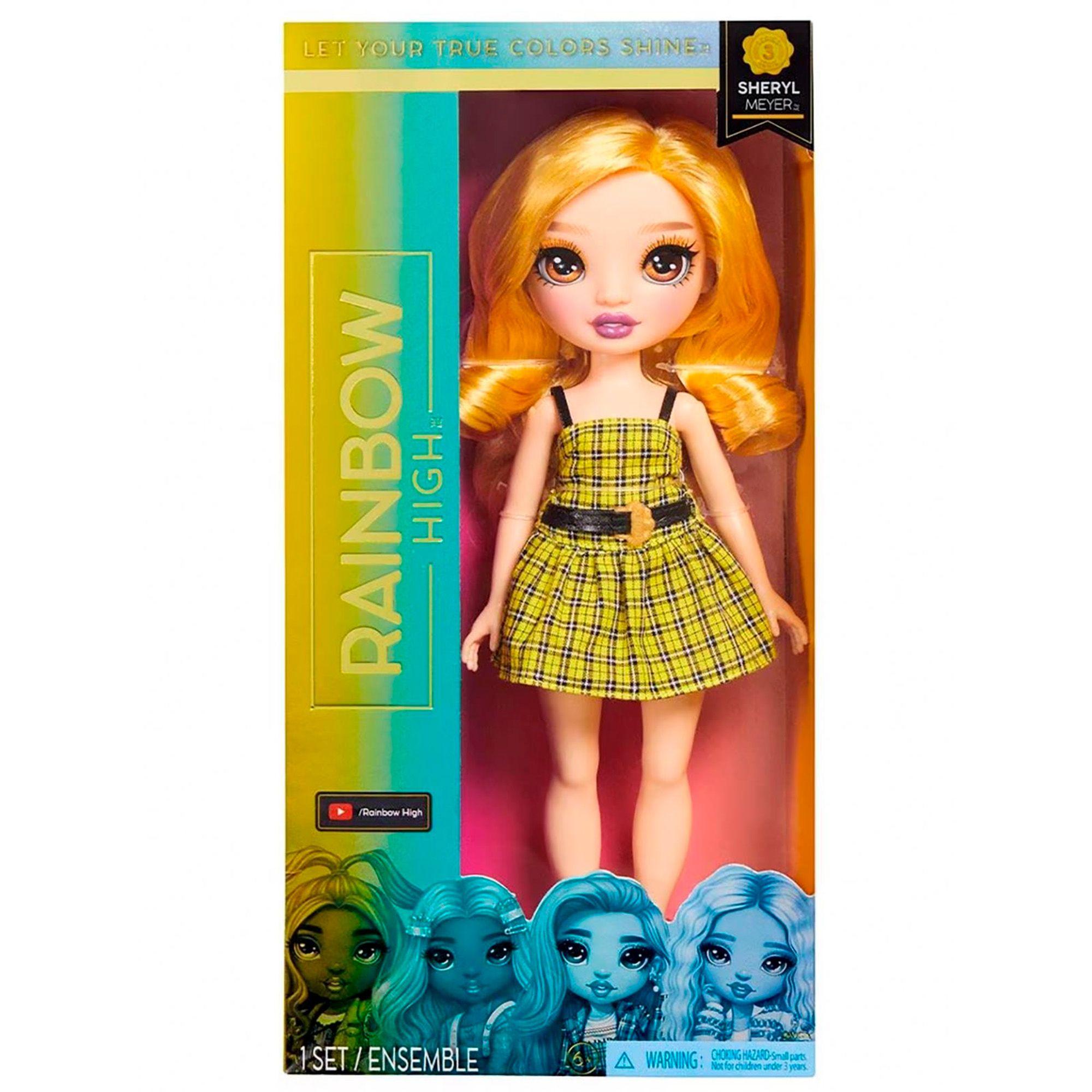 Muñeca Articulada Sheryl Meyer Rainbow High-0