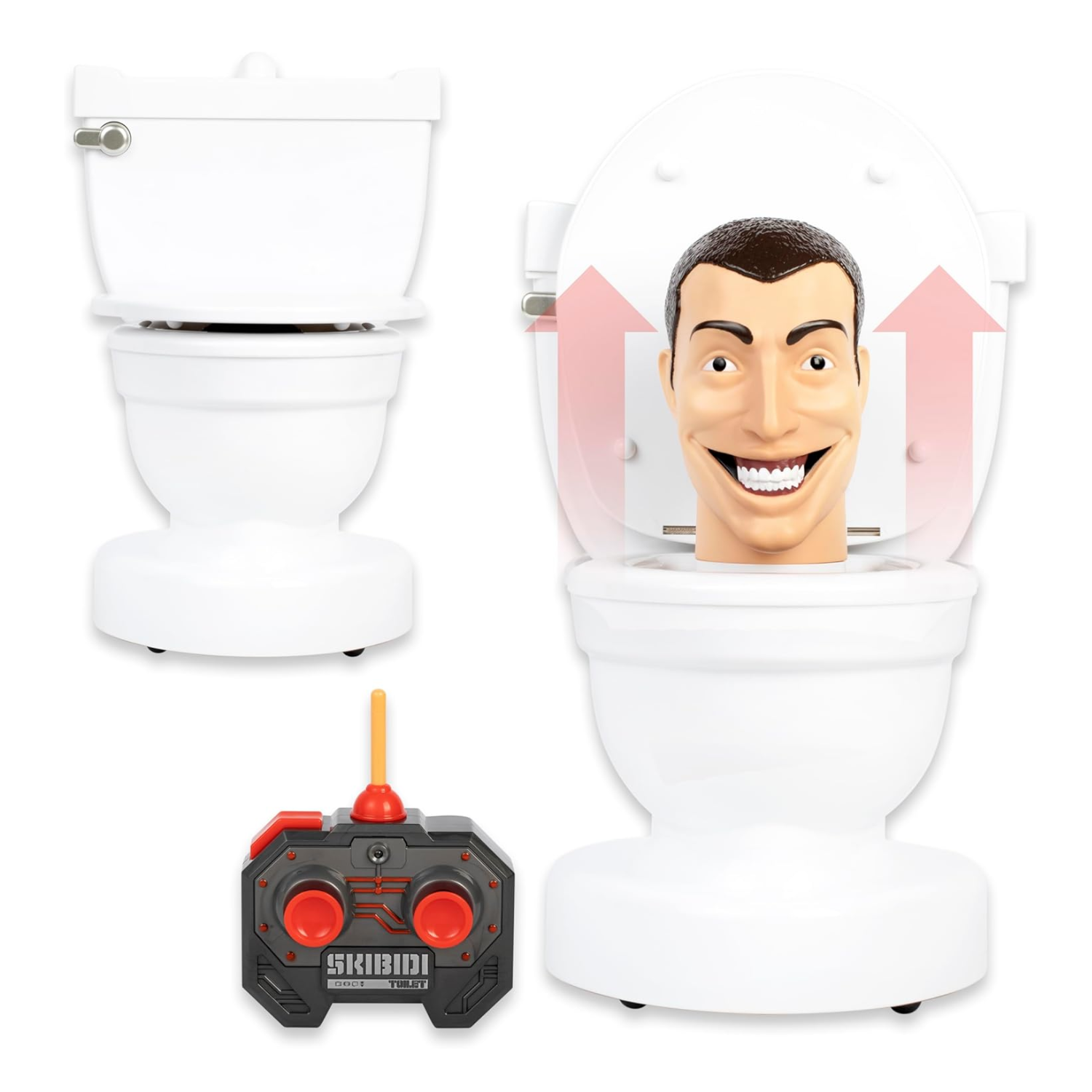 Skibidi Toilet A Control Remoto De Lujo 30 Cm-2