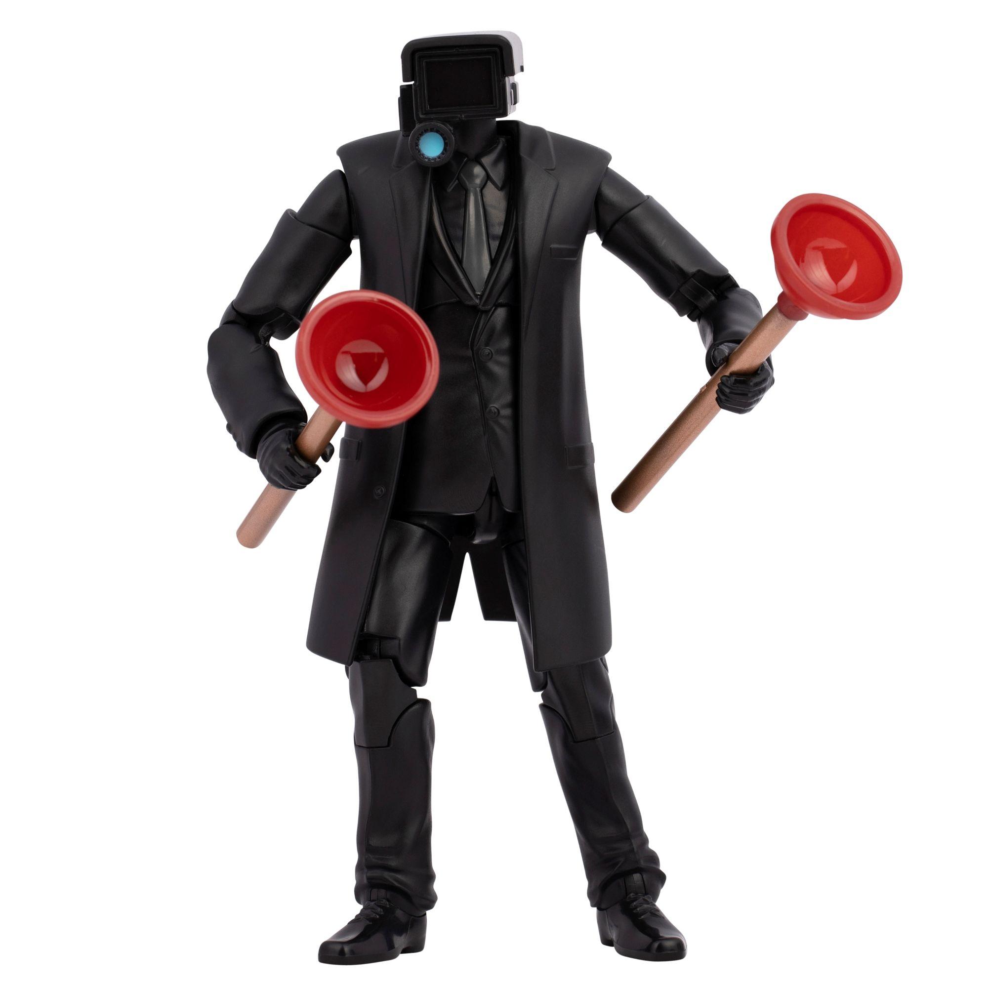 Figura Coleccionable 15 Cm Plungerman Skibidi Toilet-4