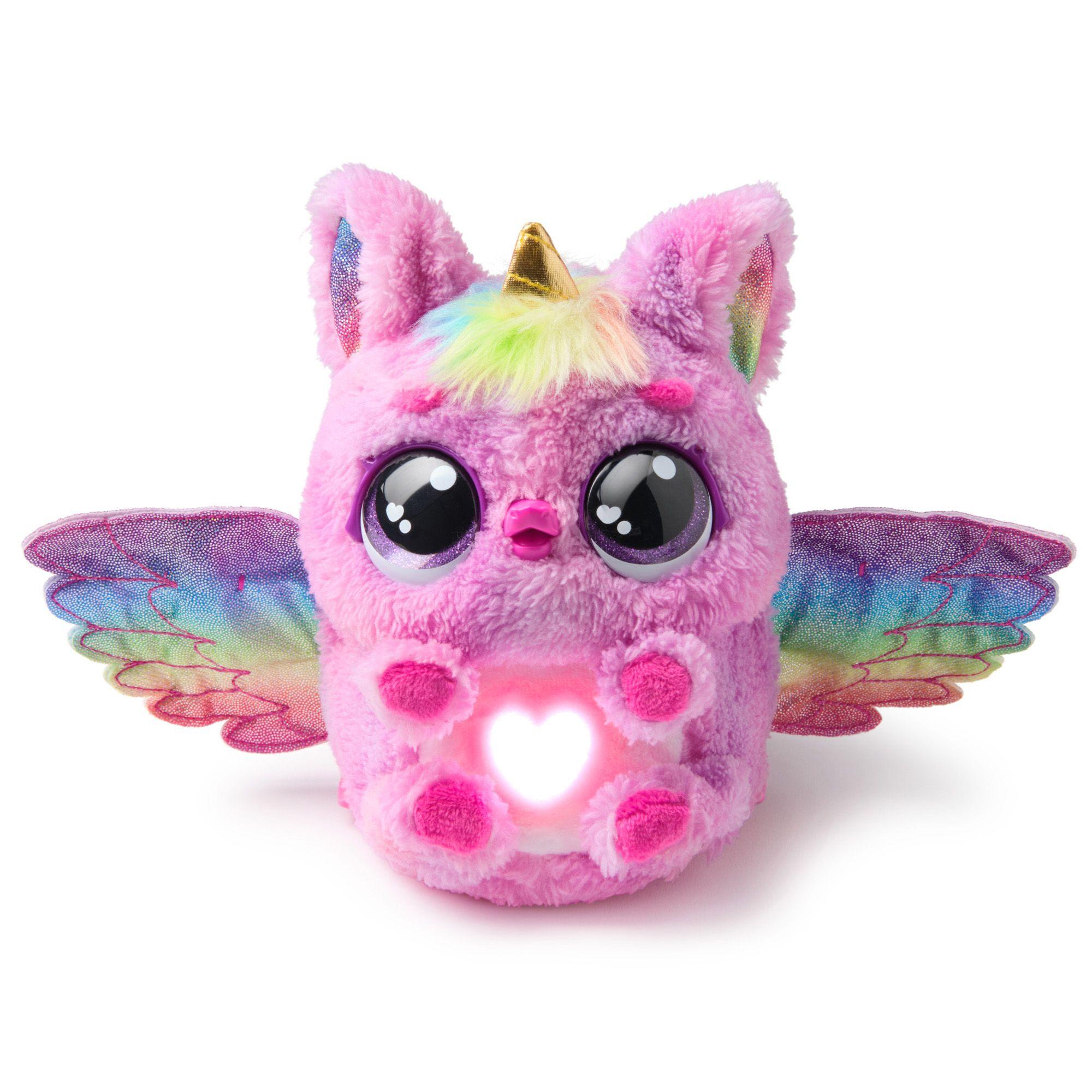 Mascota Interactiva Pufficorn Niebla Luces Sonido Hatchimals-5