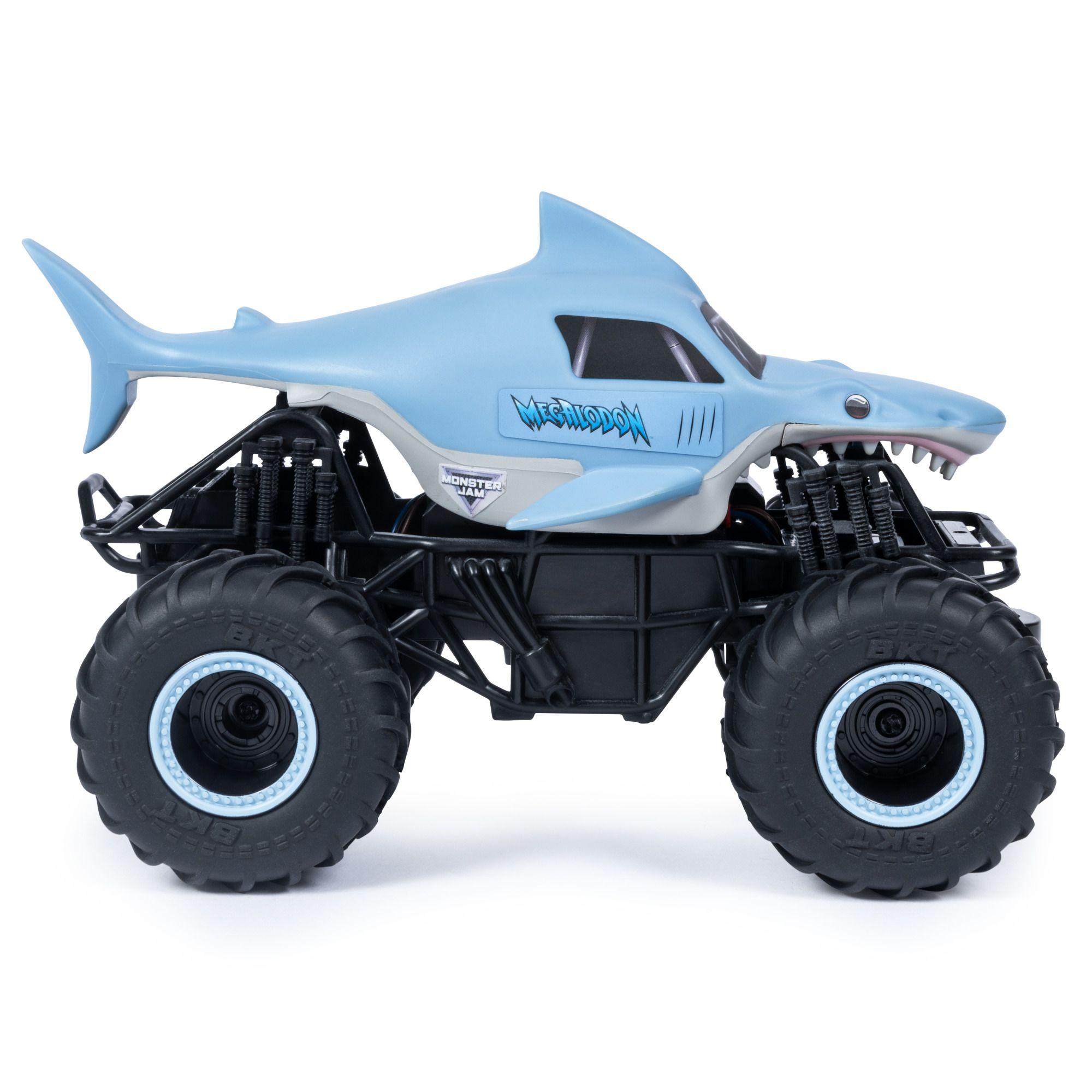 Camión A Control Remoto Megalodon Monster Jam-6