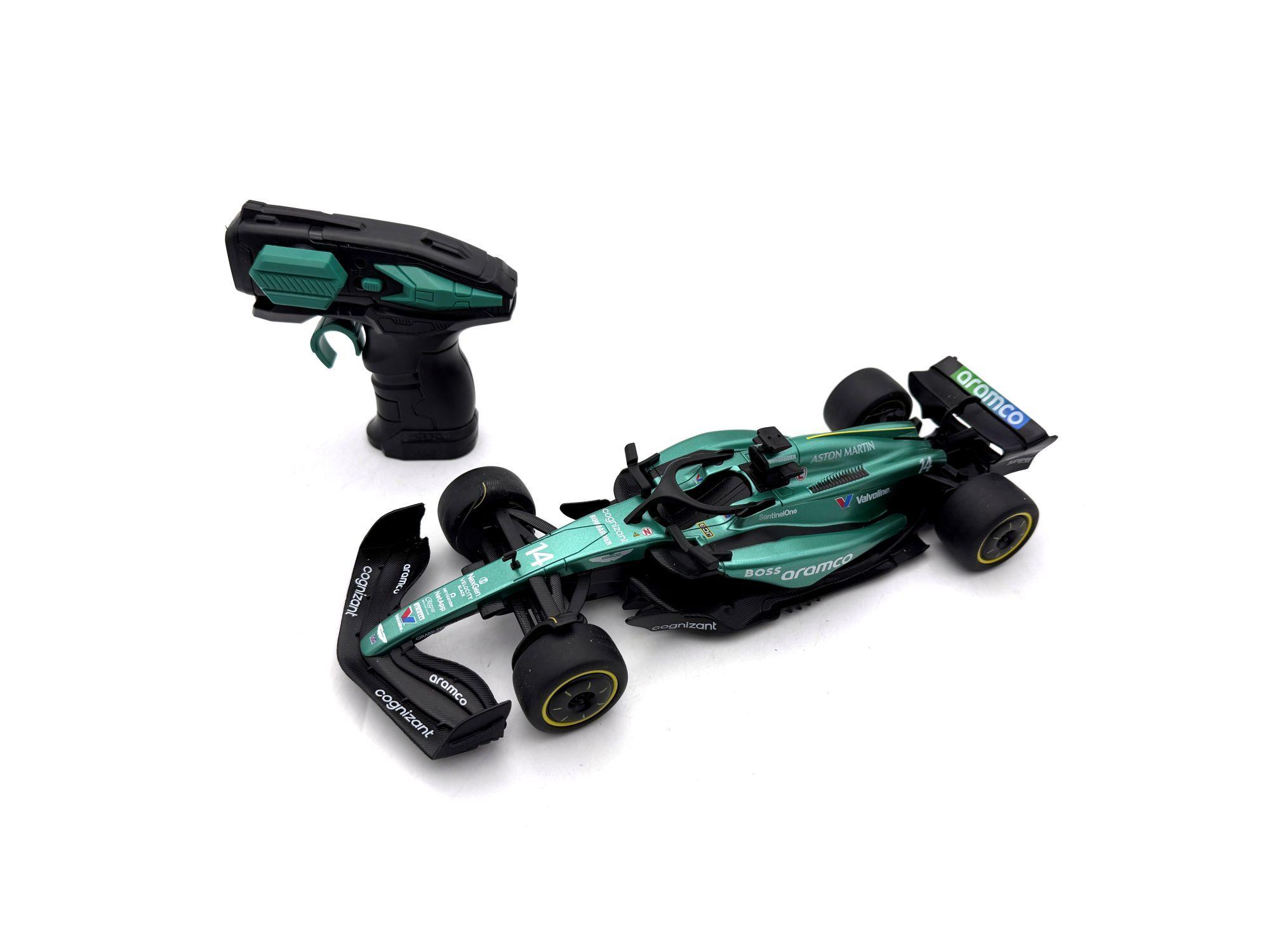 Auto a escala 1:20 Radiocontrolado Aston Martin Formula1.-0