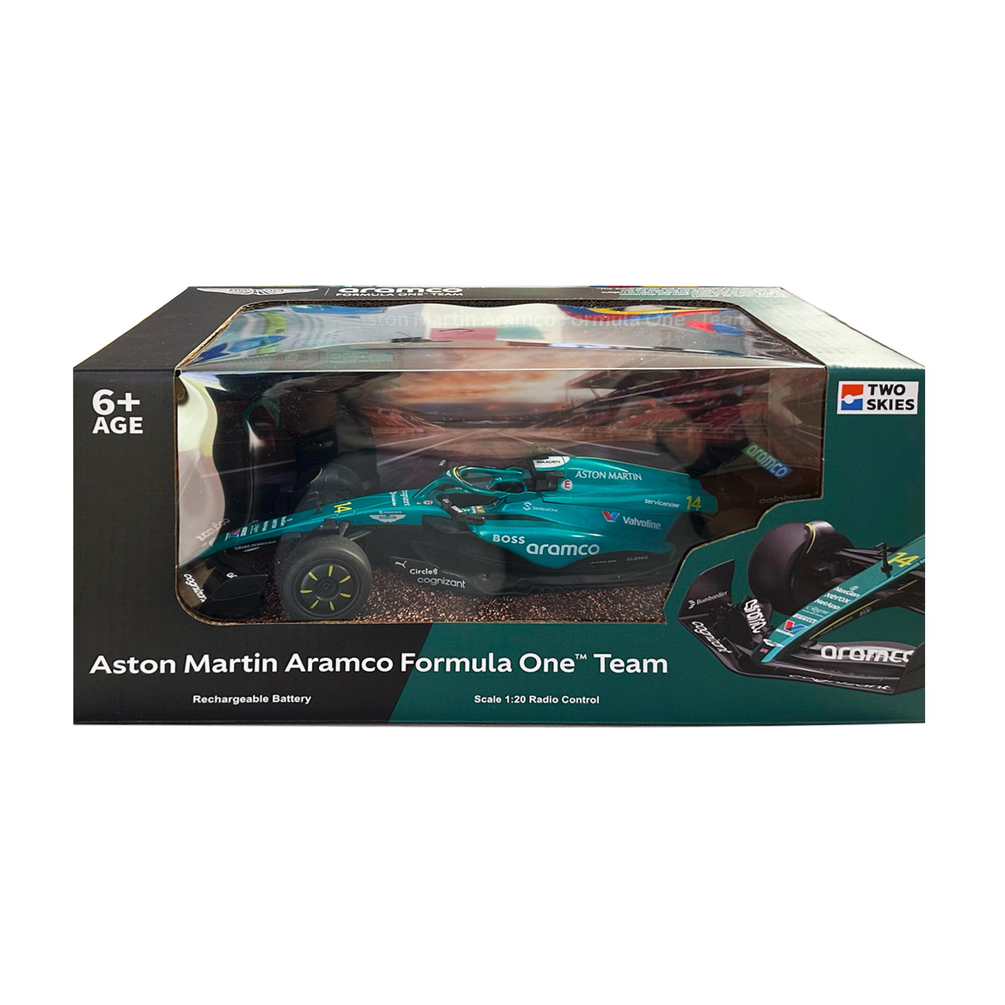 Auto a escala 1:20 Radiocontrolado Aston Martin Formula1.-1