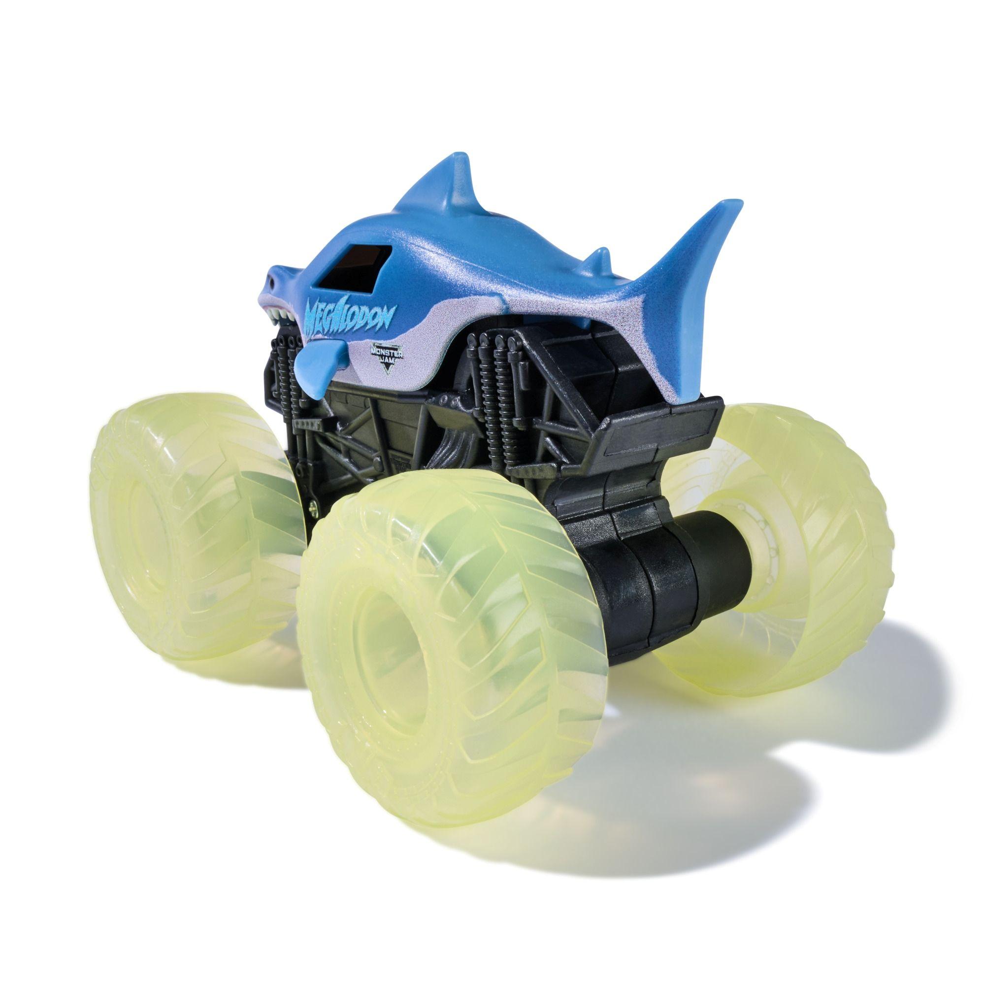 Pack 2 Vehículos 1:43 Con Luz Monster Jam-4