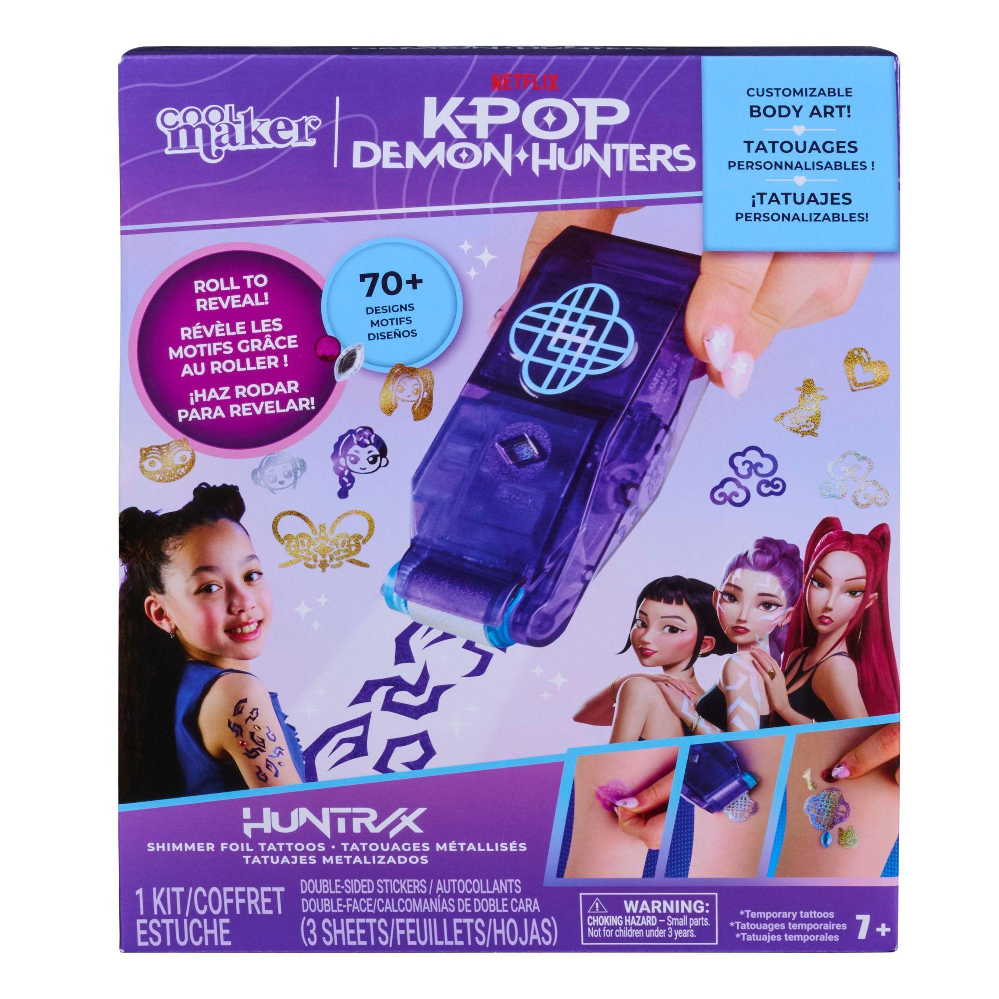 Maquina de tatuajes temporales K Pop Demon Hunter.-2