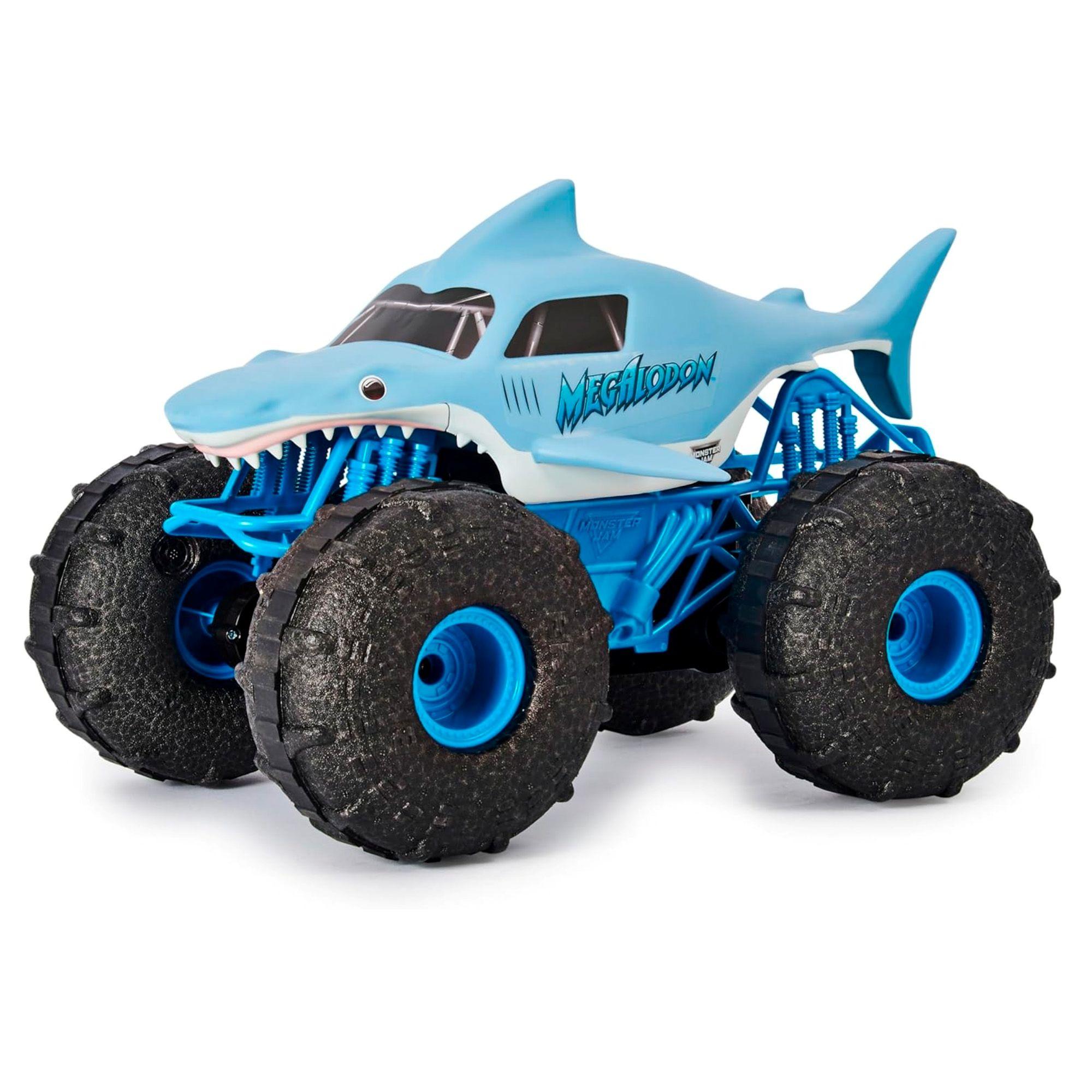 Auto De Control Remoto Megalodon Storm Monster Jam-3