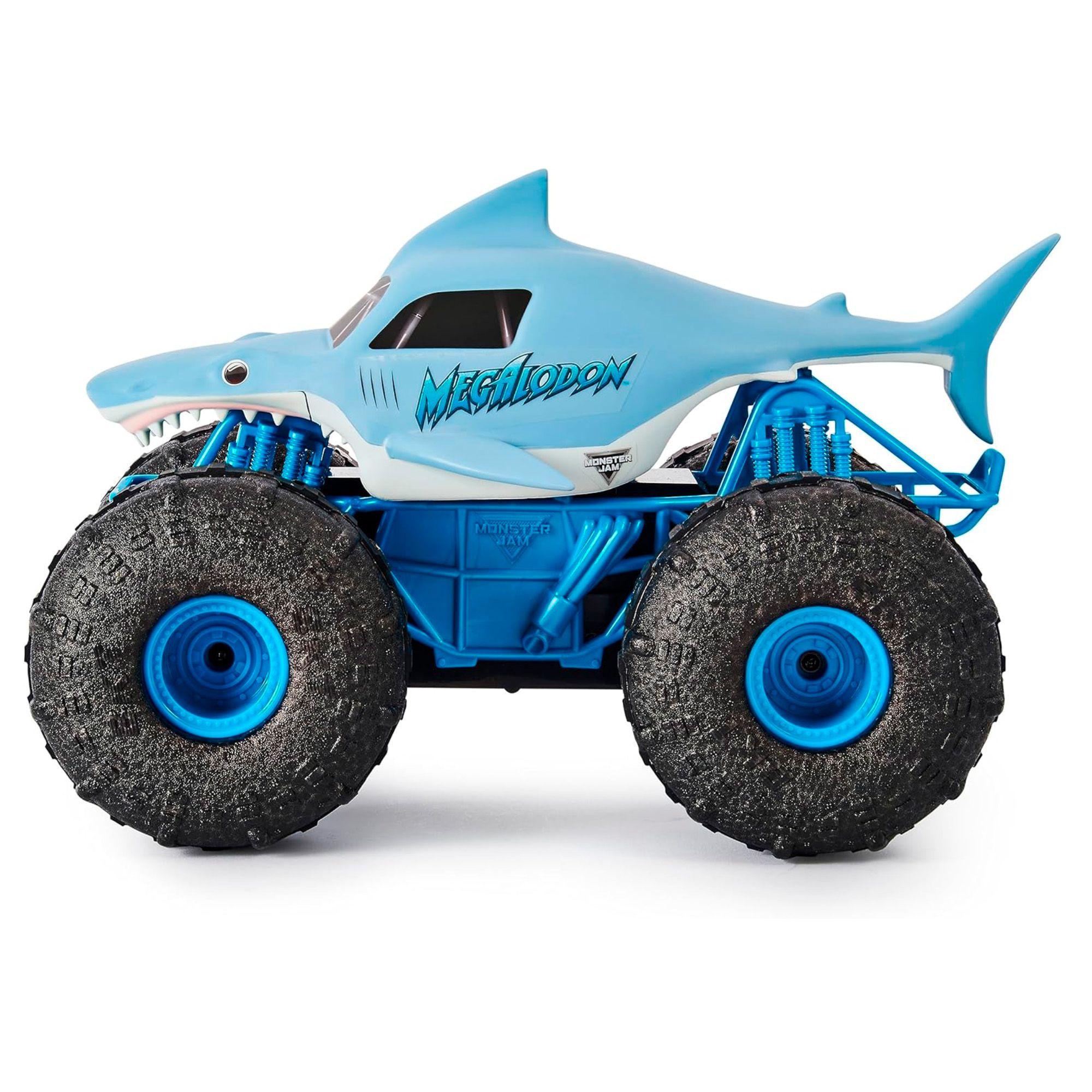 Auto De Control Remoto Megalodon Storm Monster Jam-4