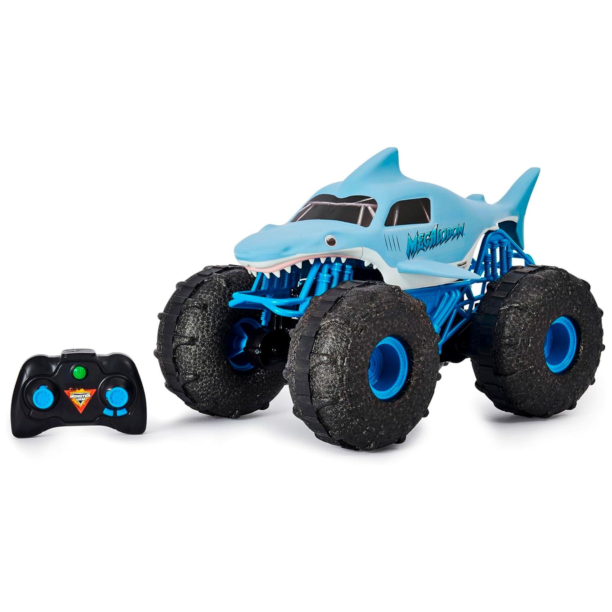Auto De Control Remoto Megalodon Storm Monster Jam-5