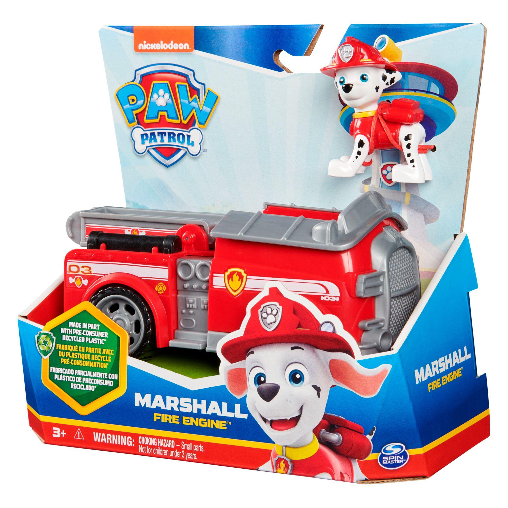 Vehículo Sostenible Con Figura De Marshal Paw Patrol-1