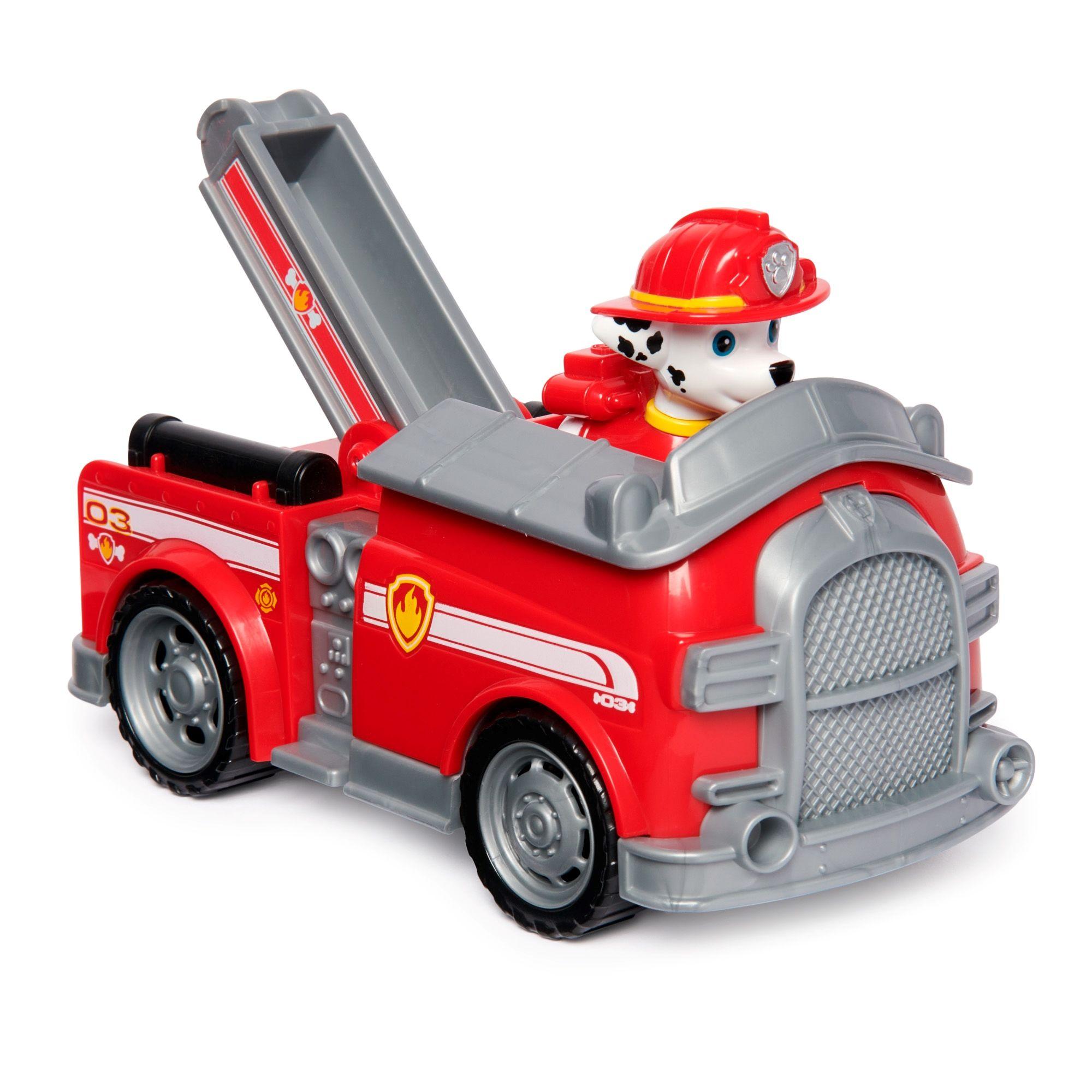 Vehículo Sostenible Con Figura De Marshal Paw Patrol-3