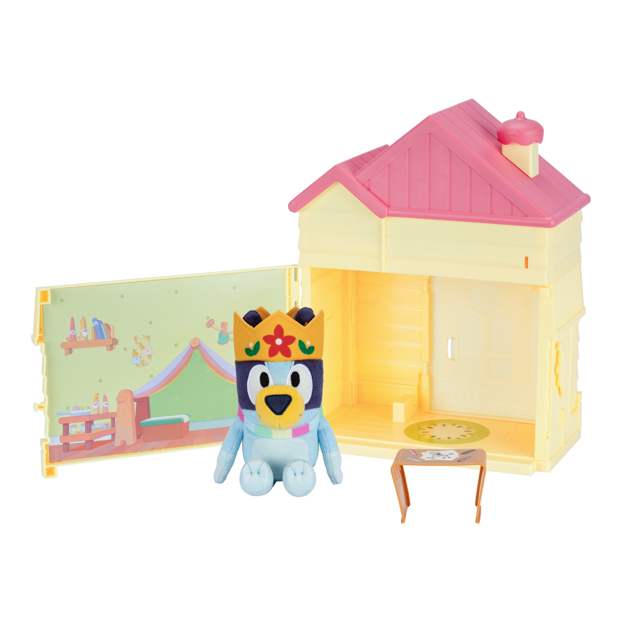 Casa Con Peluche Sorpresa Bluey-5