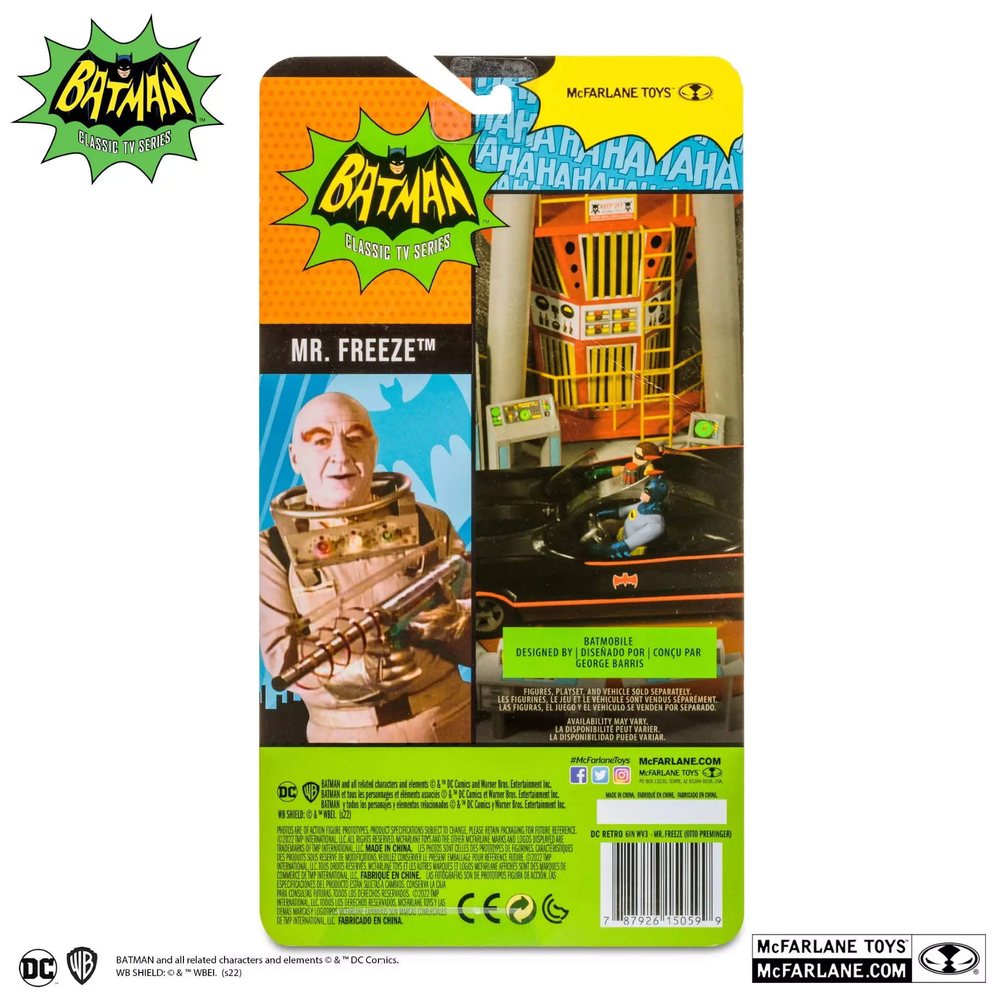 Figura Articulada Mr. Freeze Retro DC Comics.-6