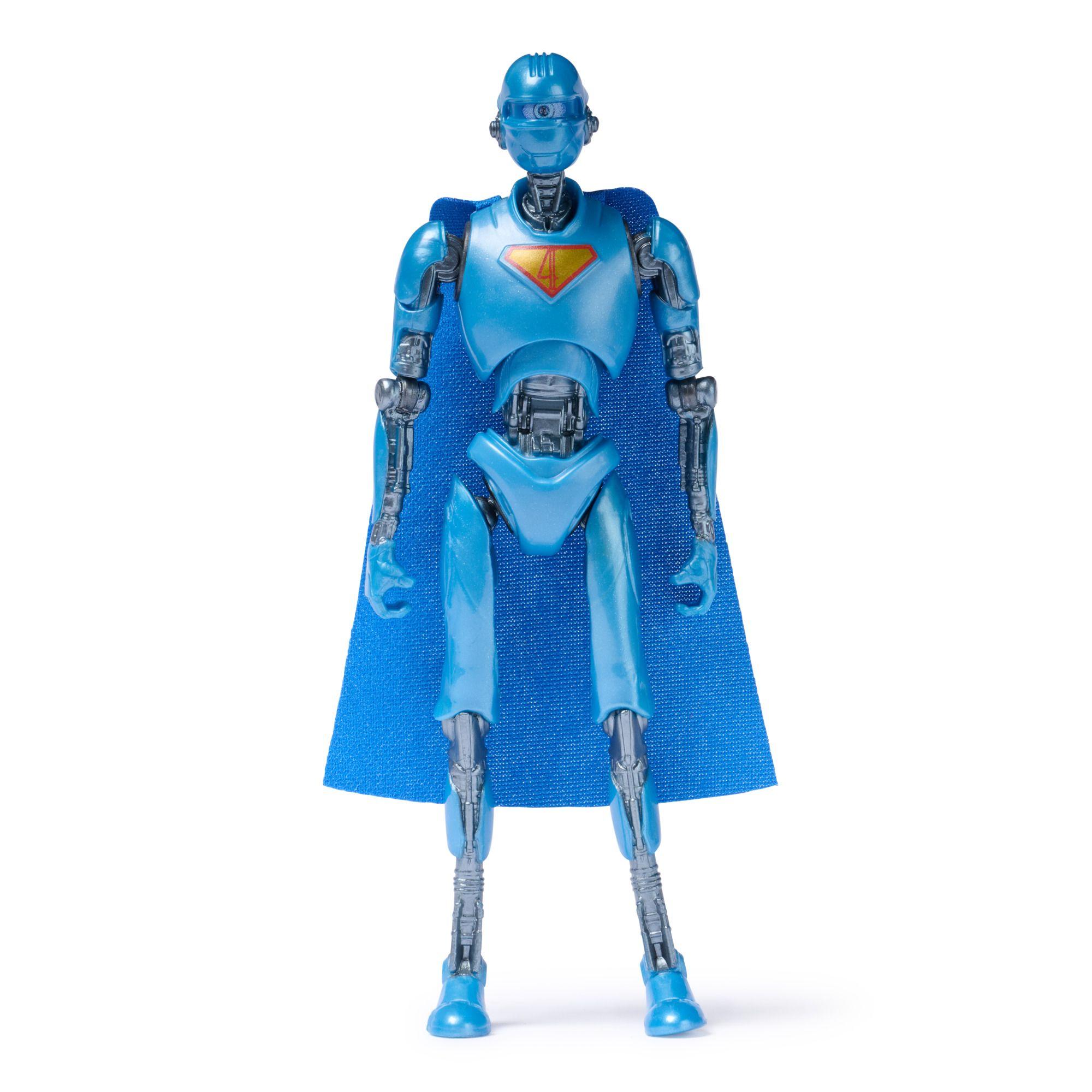 Figura Articulada Superman 15 Cm Con Accesorio DC-6