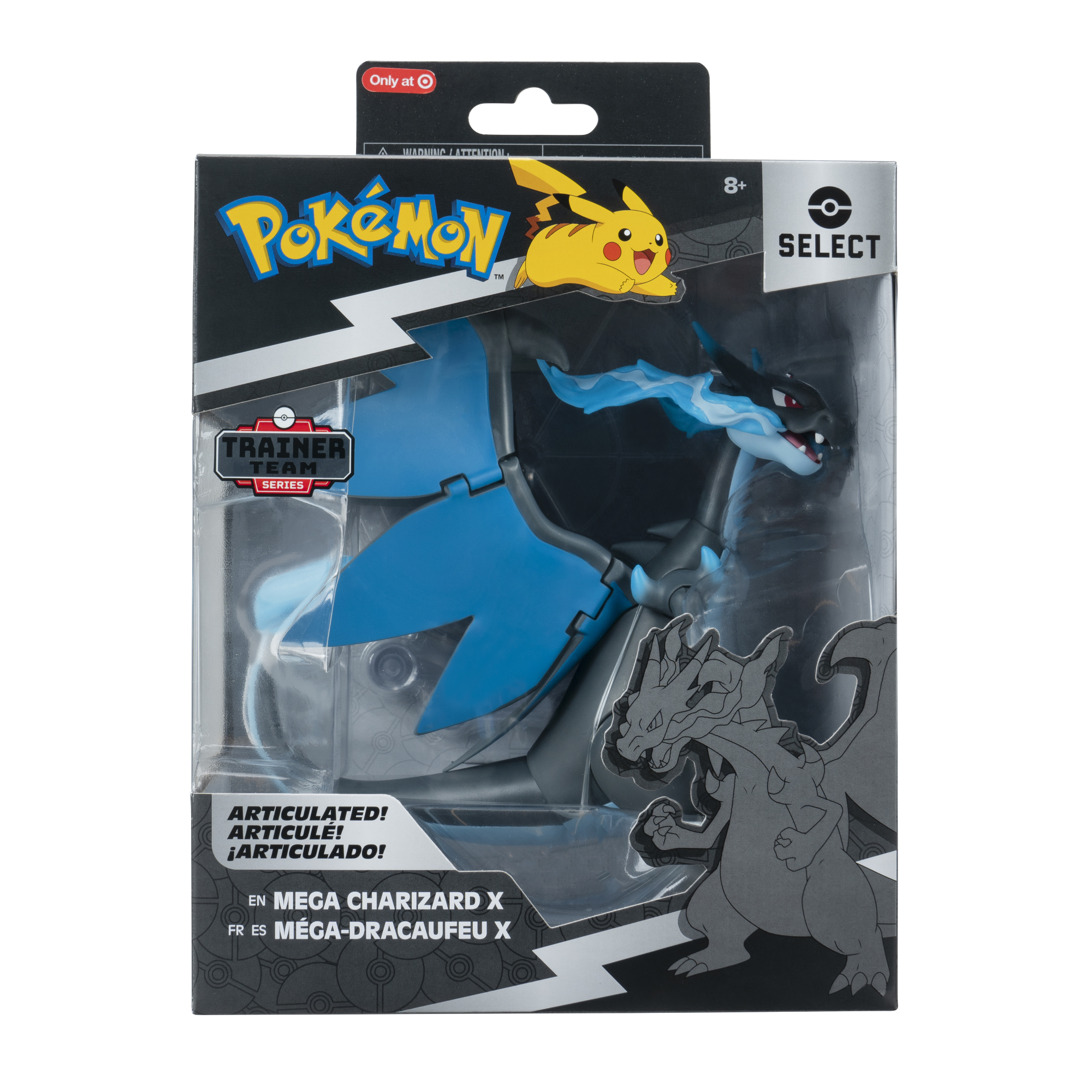 Figura Super Articulada De 15 Cm Mega Charizard Pokemon-0