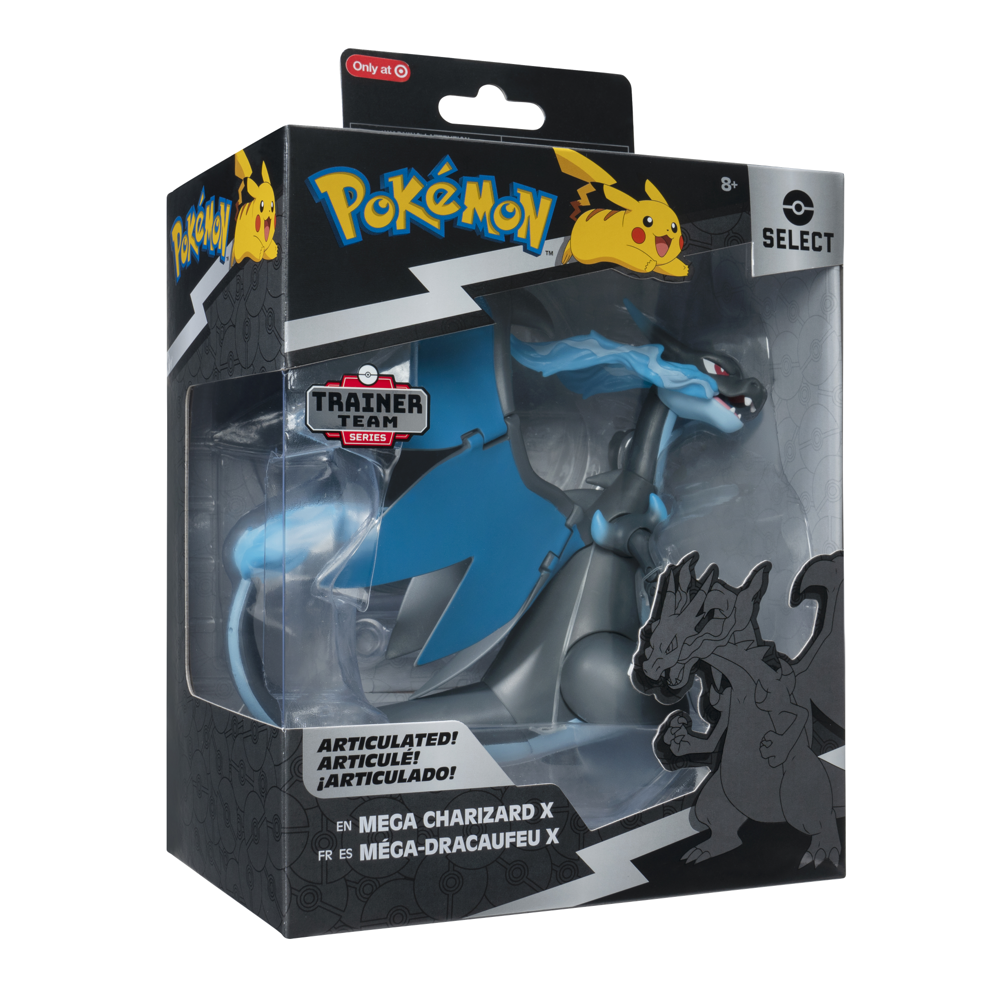 Figura Super Articulada De 15 Cm Mega Charizard Pokemon-1