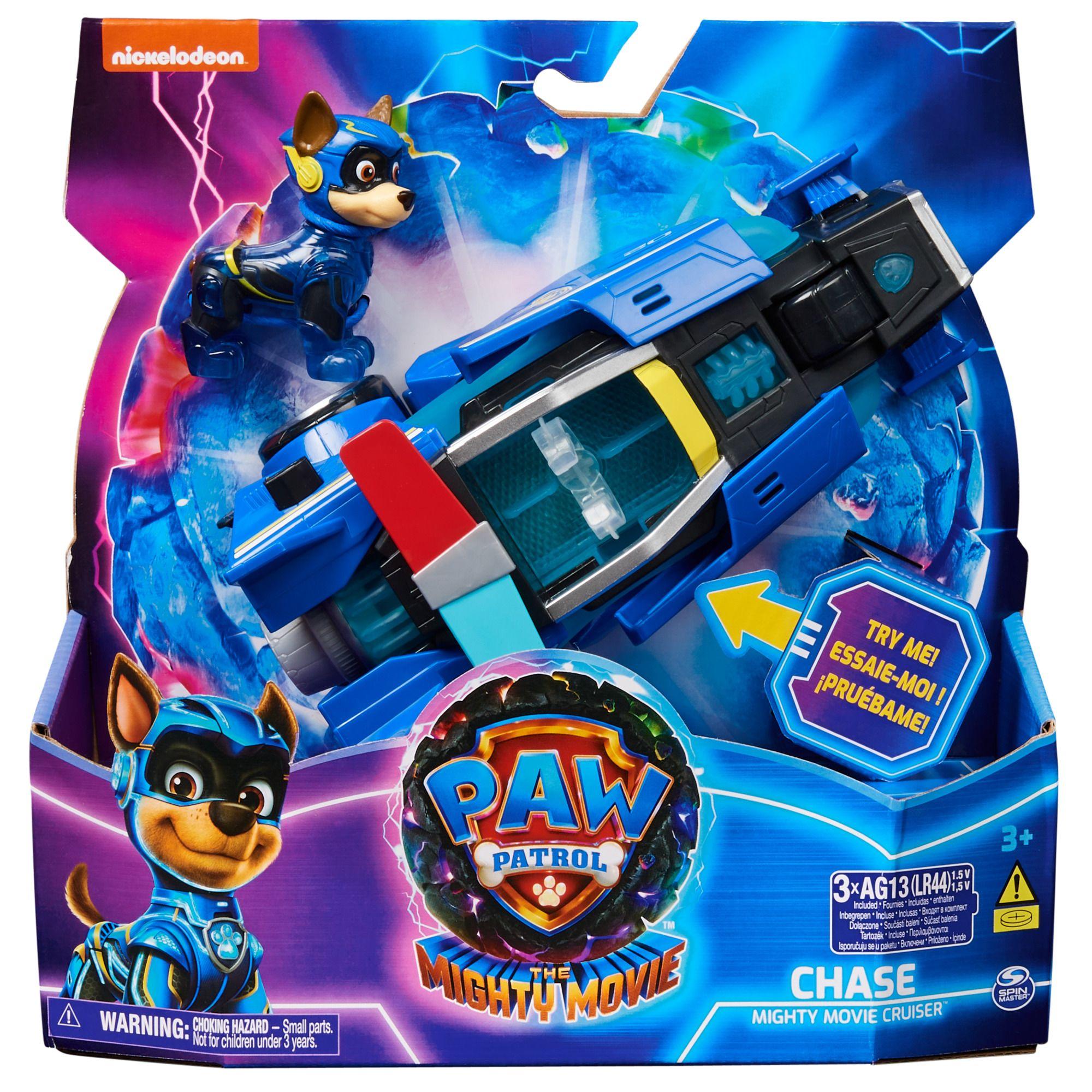 Vehículo Policial Chase Mighty Movie Paw Patrol.-0
