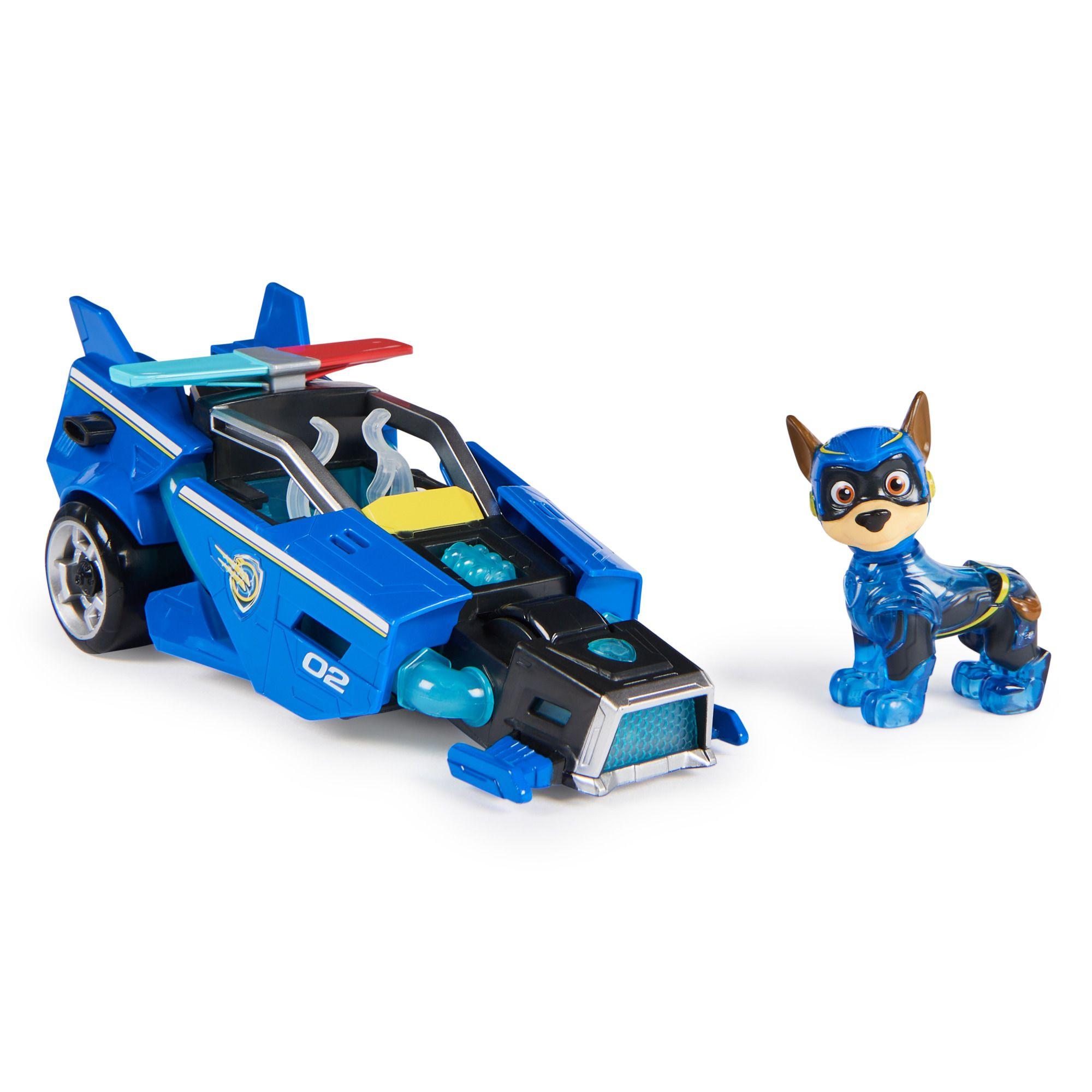 Vehículo Policial Chase Mighty Movie Paw Patrol.-1
