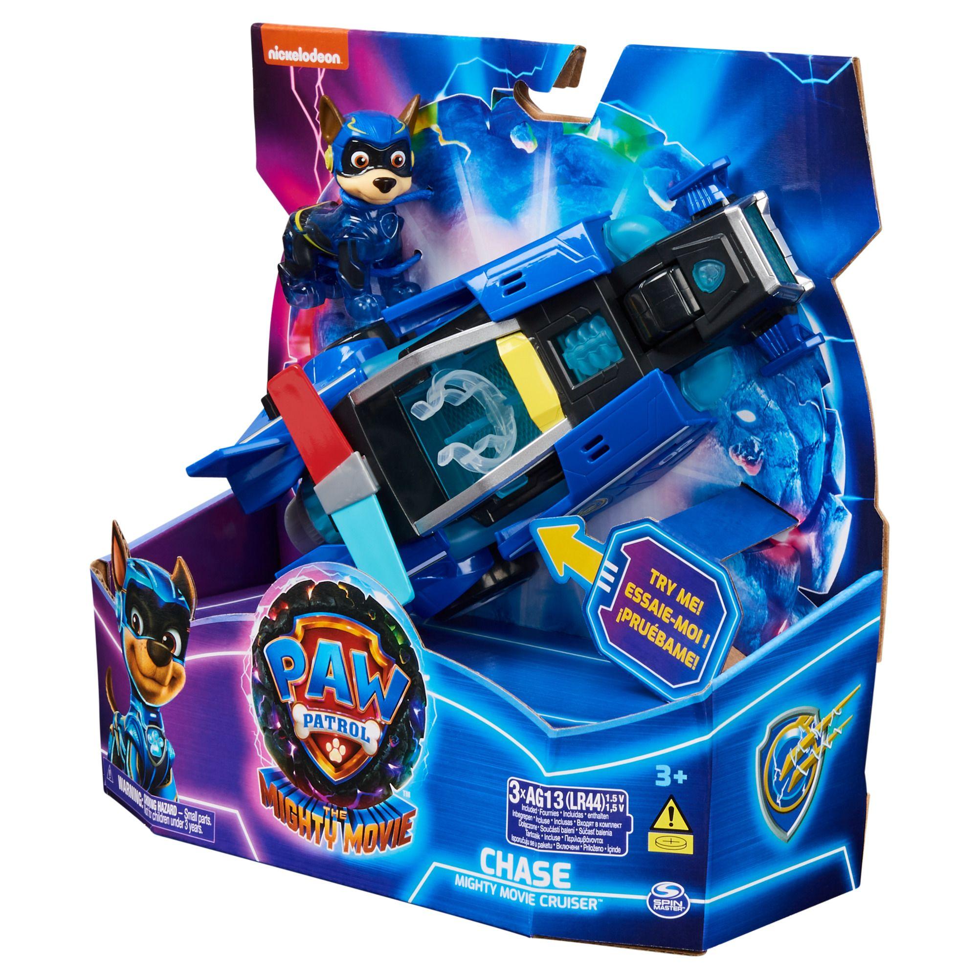 Vehículo Policial Chase Mighty Movie Paw Patrol.-6