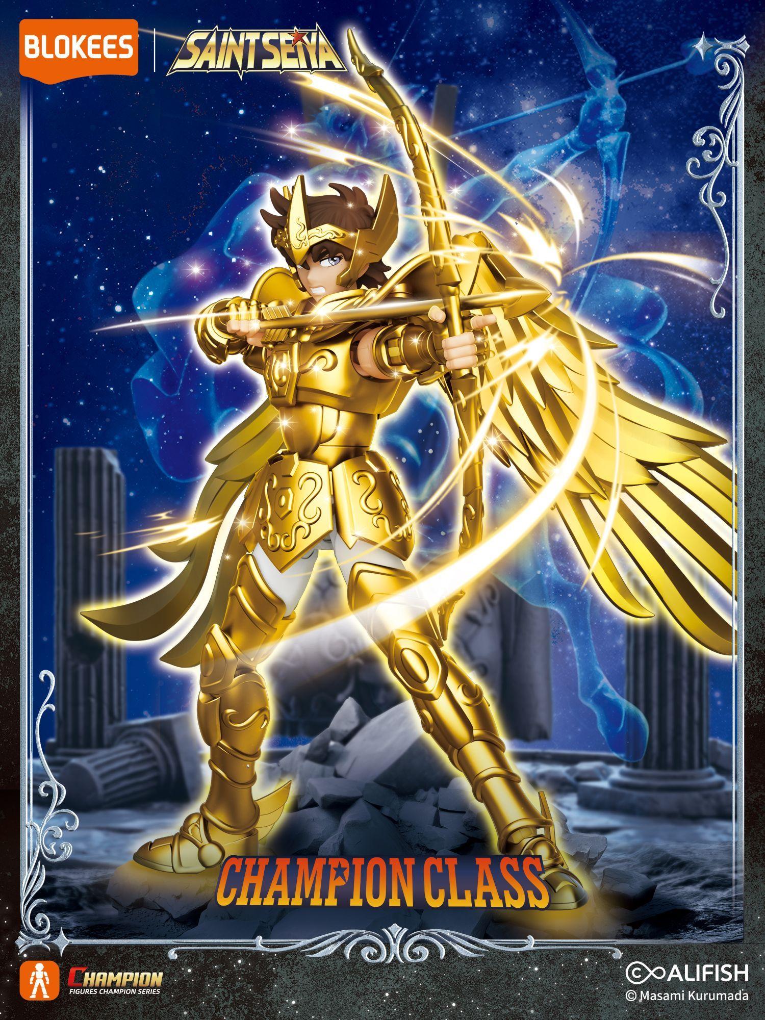 Figura Sagitarius Aiolos Champion C Caballeros Del Zodiaco-1
