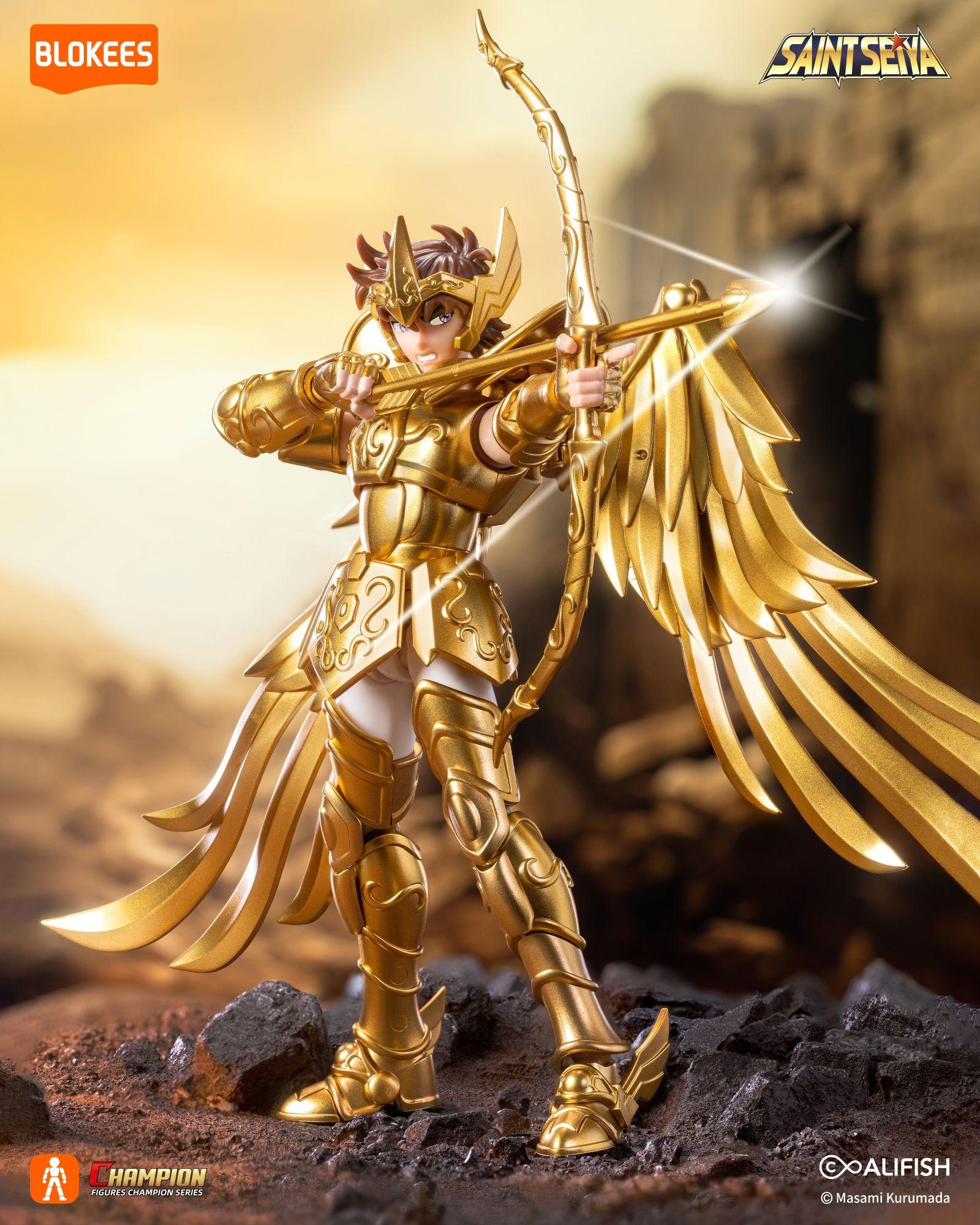 Figura Sagitarius Aiolos Champion C Caballeros Del Zodiaco-5