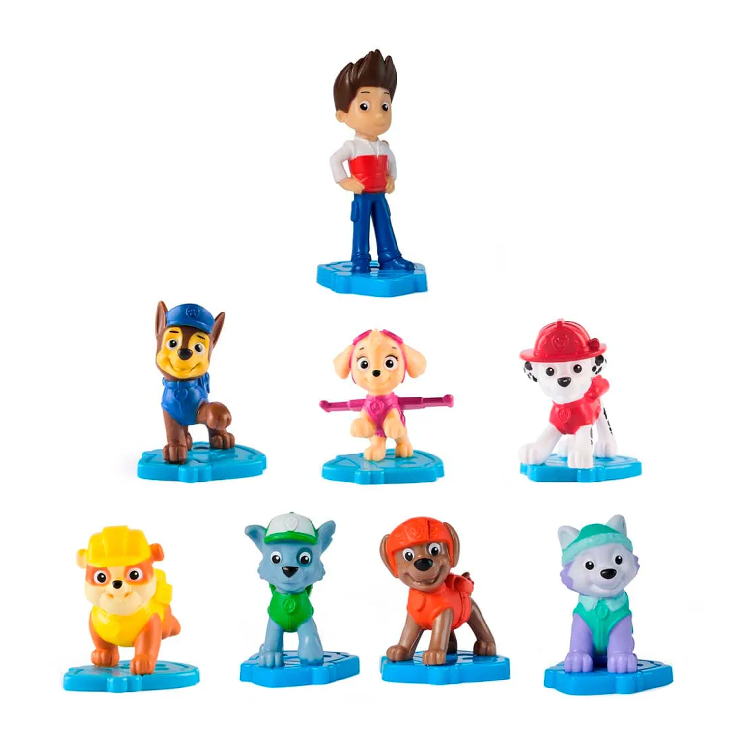 Set 8 Mini Figuras Paw Patrol-1