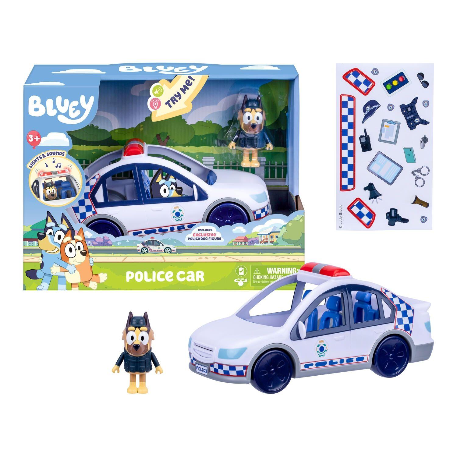 Coche Policía Con Luces Y Sonidos De Bluey-2