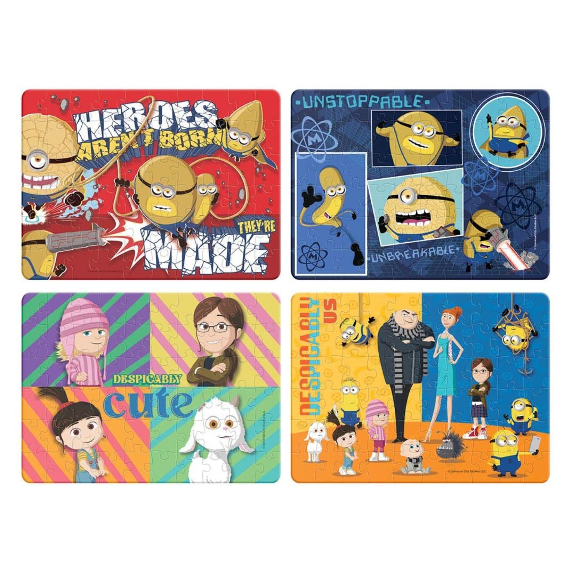 Set 4 Puzzles De 60 Piezas Mi Villano Favorito Disney-2
