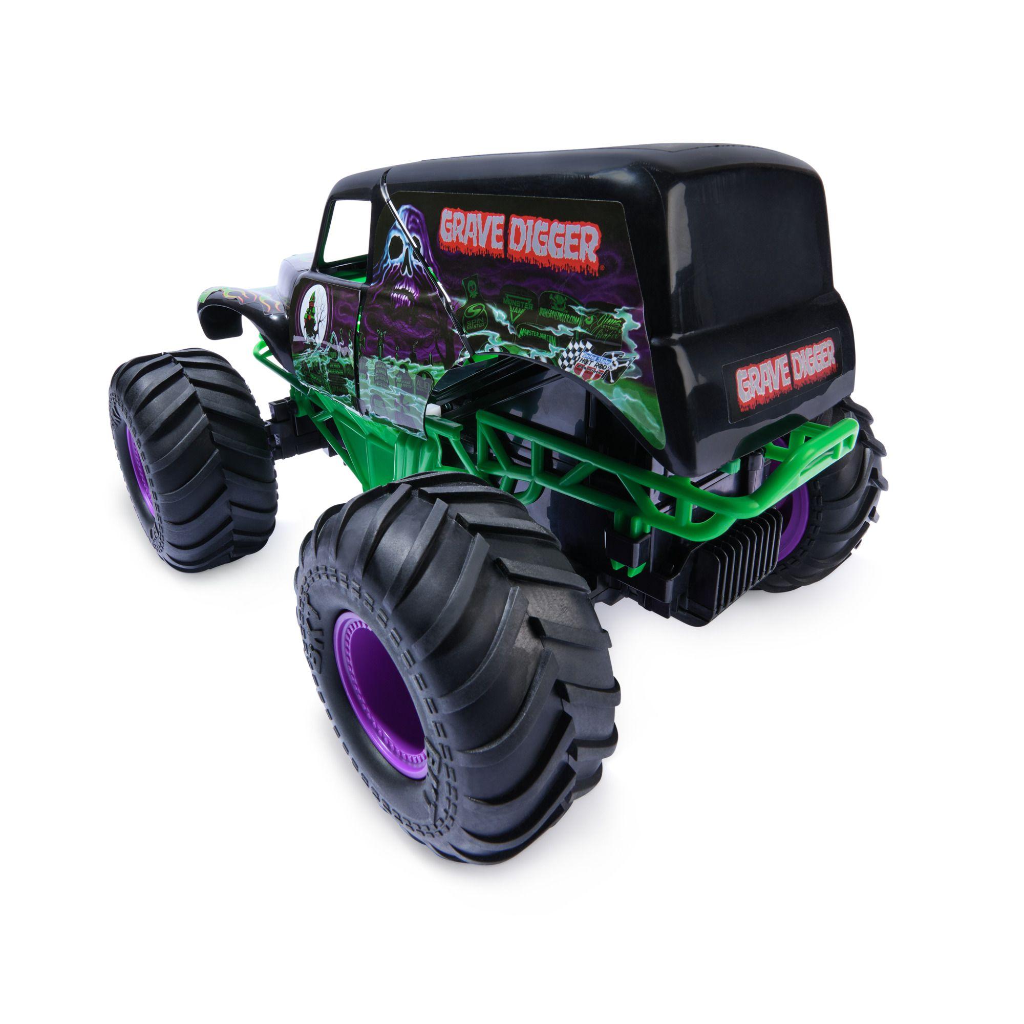 Camión A Control Remoto Grave Digger RC Monster Jam-4