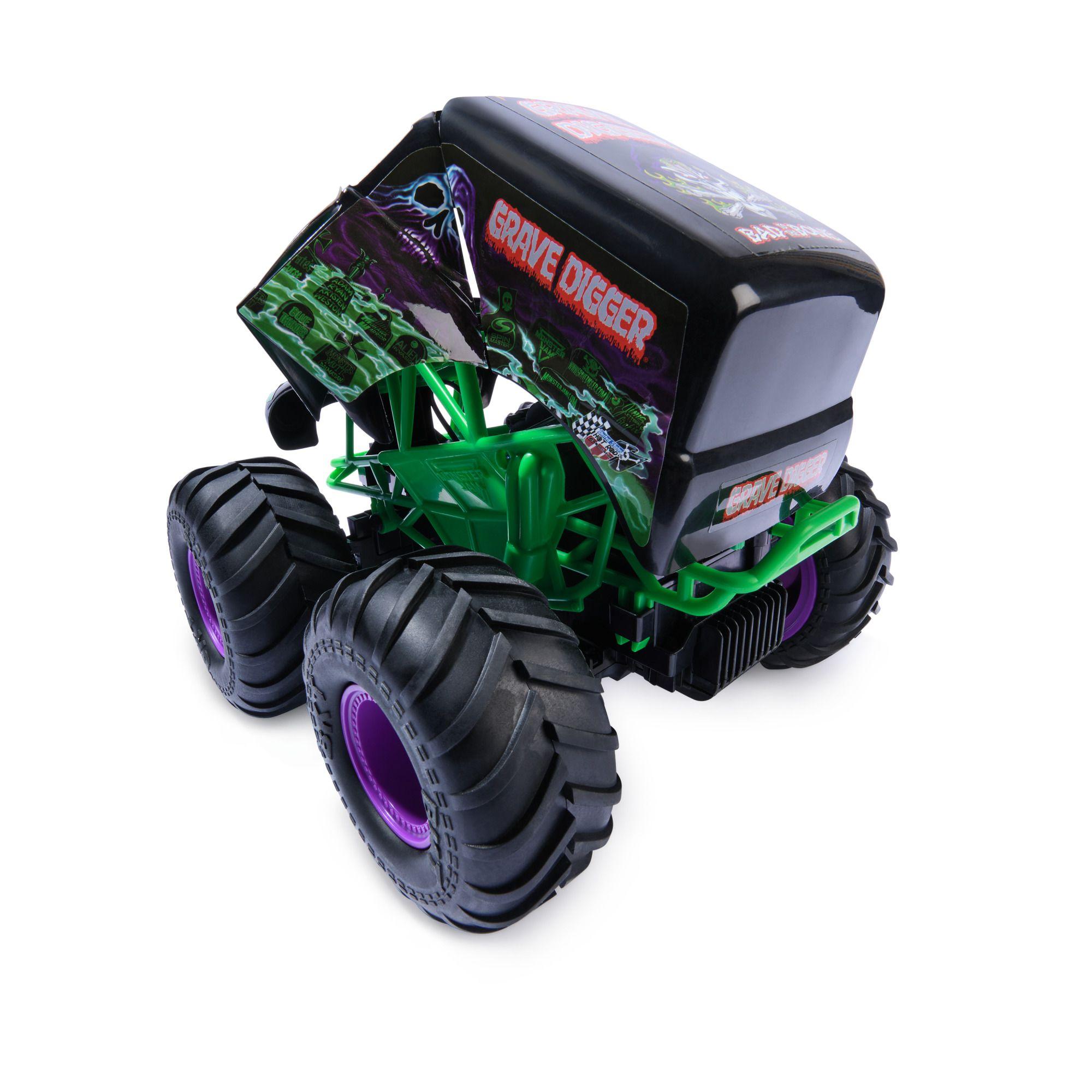 Camión A Control Remoto Grave Digger RC Monster Jam-5