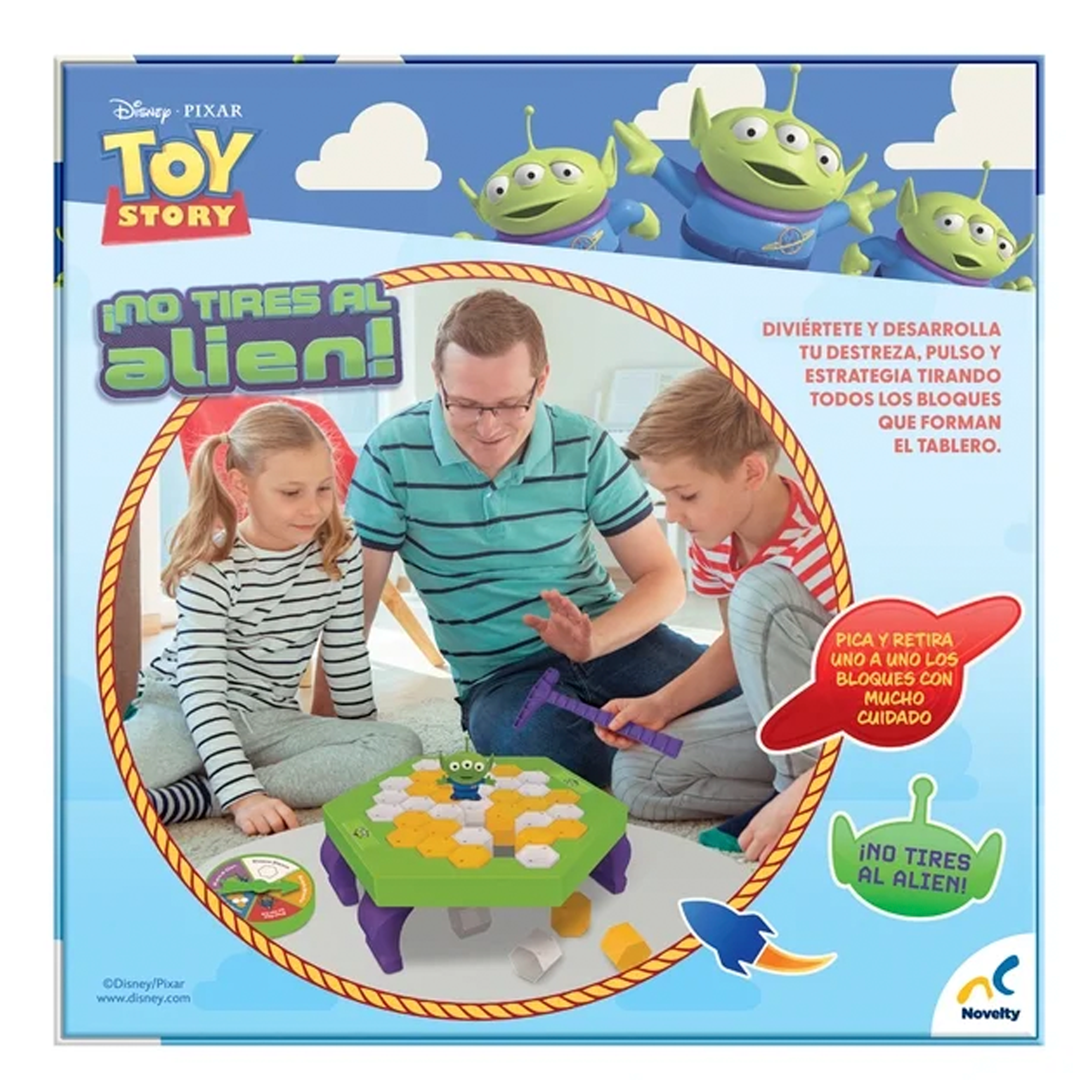 Juego De Mesa No Tires Al Alien Toy Story-4