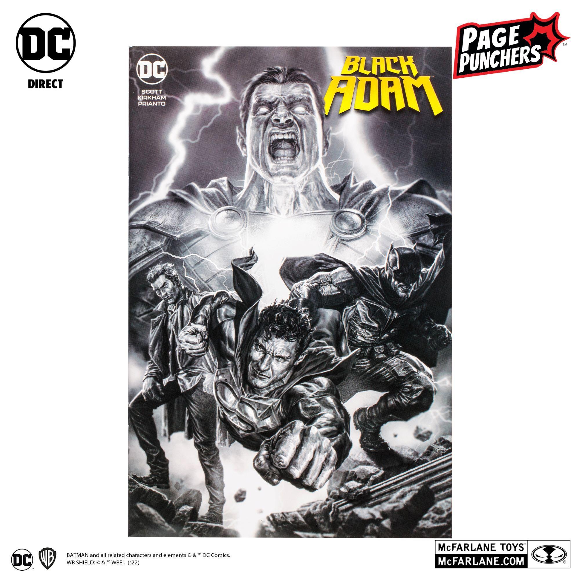 Figura Articulada Black Adam-Batman DC Comics-7