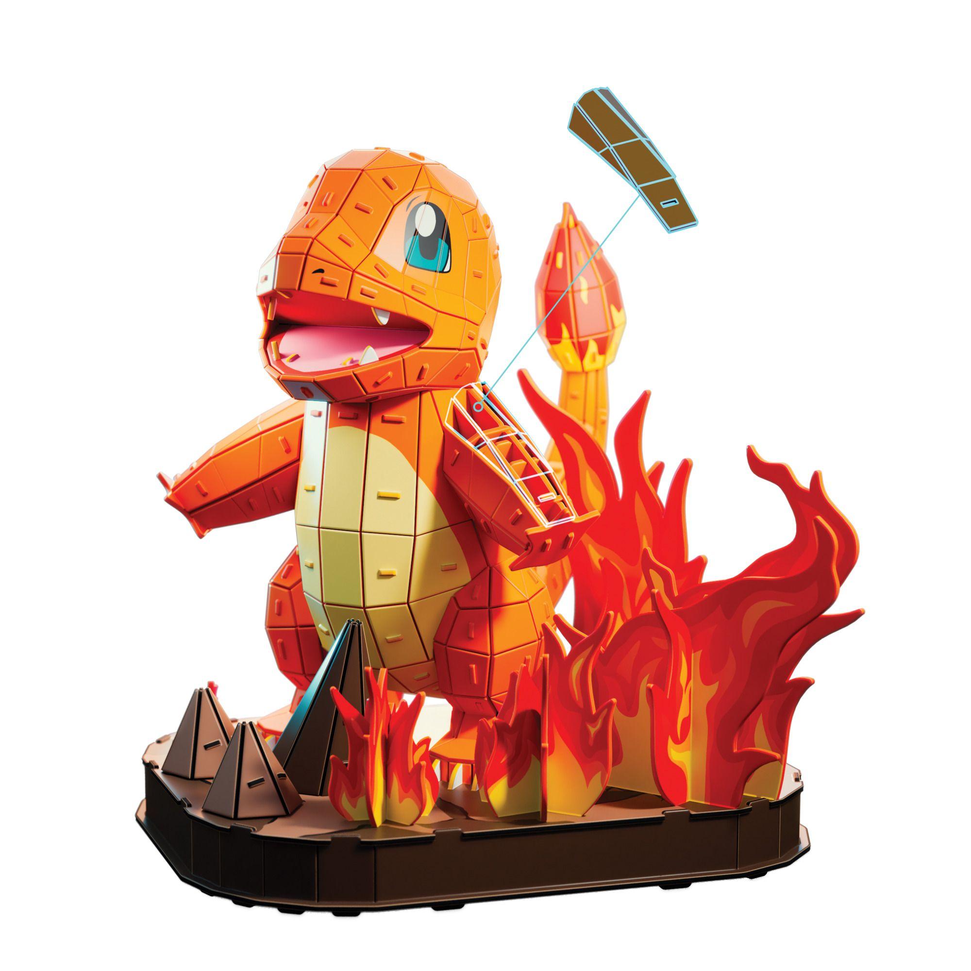 Puzzle 3D Charmander Pokemon-2