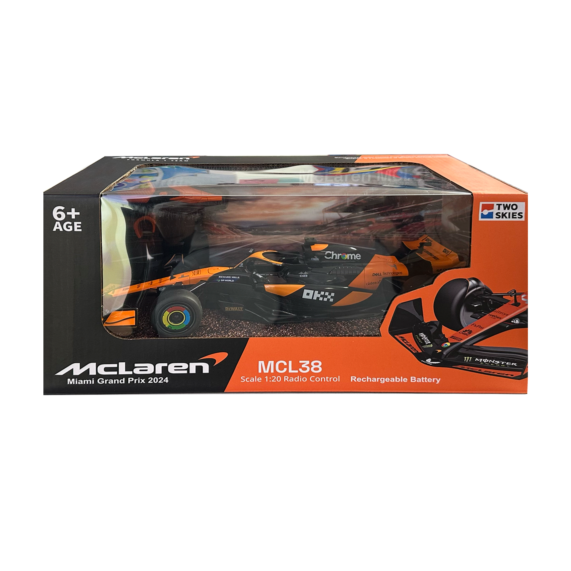 Auto a escala 1:20 Radiocontrolado AstMcLaren Formula1.-1