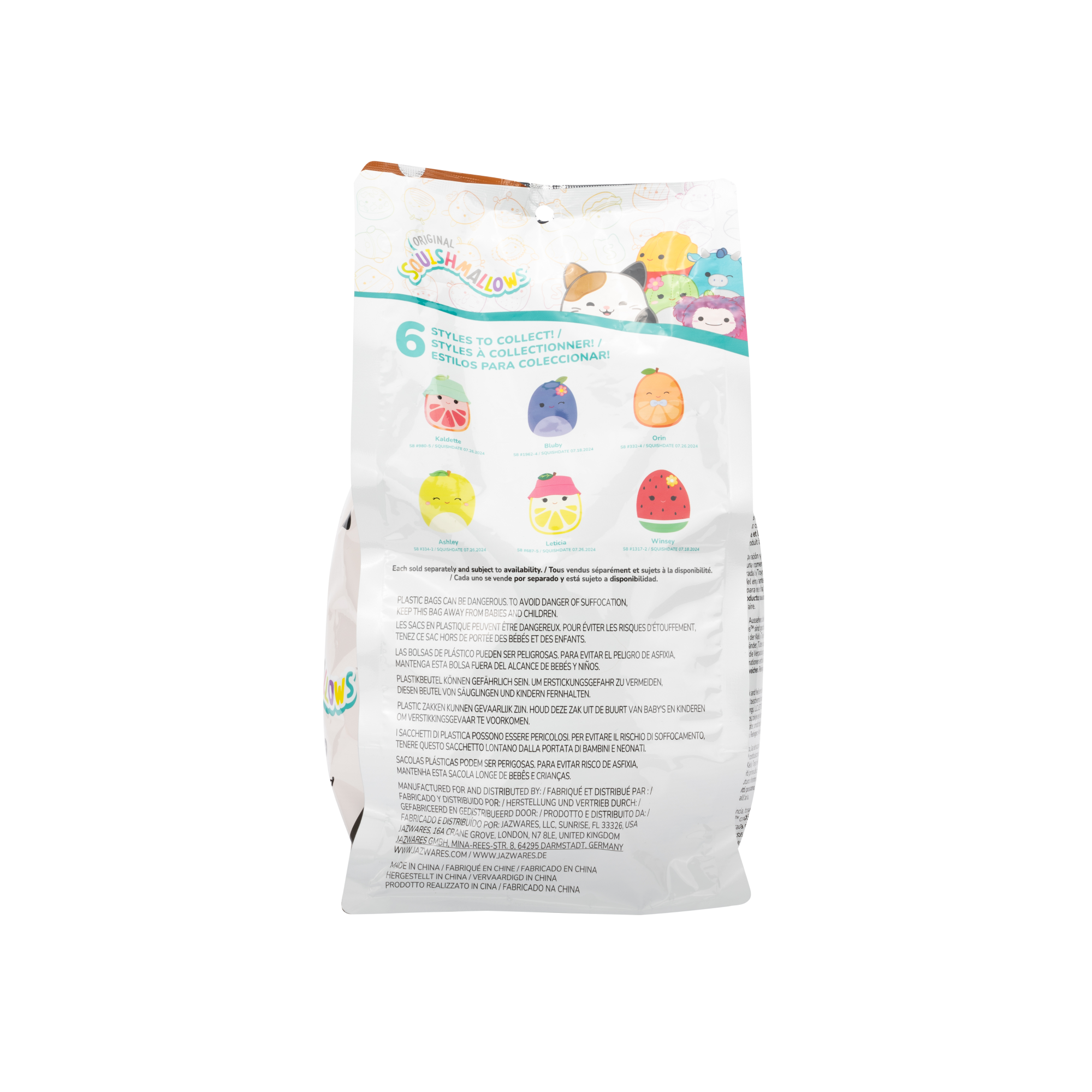 Peluche De Fruta Con Aroma Squishmallows -4