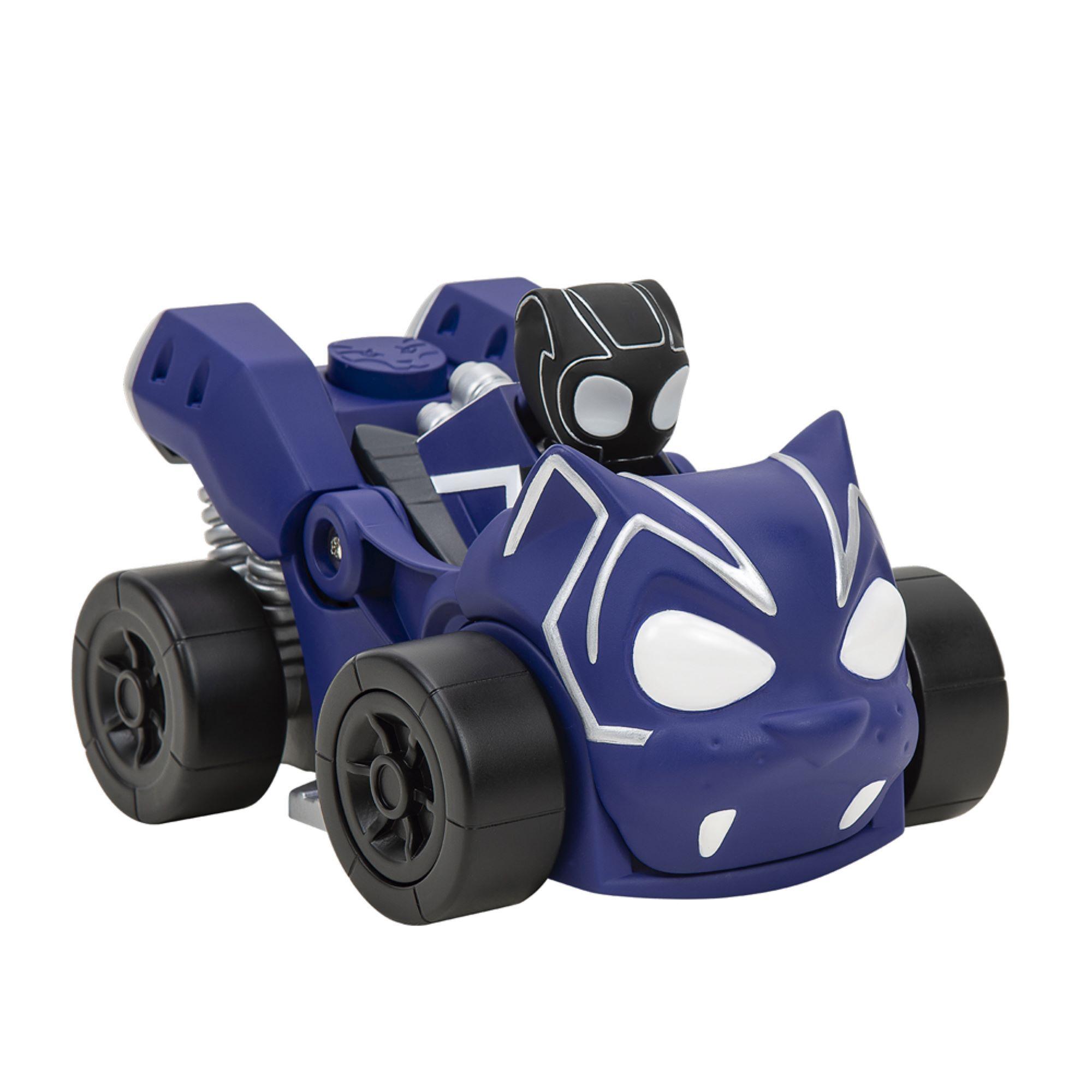 Vehículo Pantera Negra 2 en 1 Spidey.-2